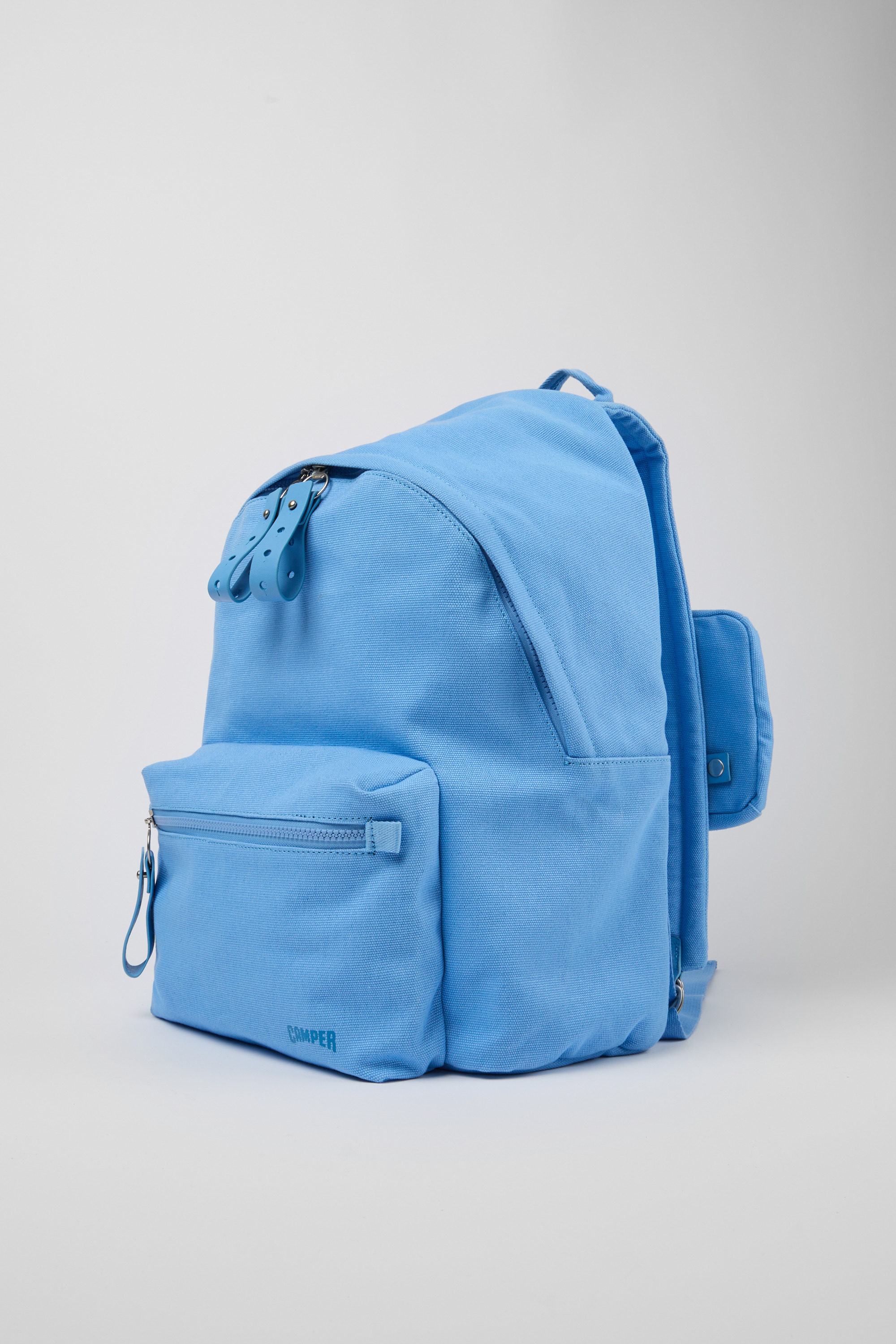 Ado - Blue recycled cotton backpack