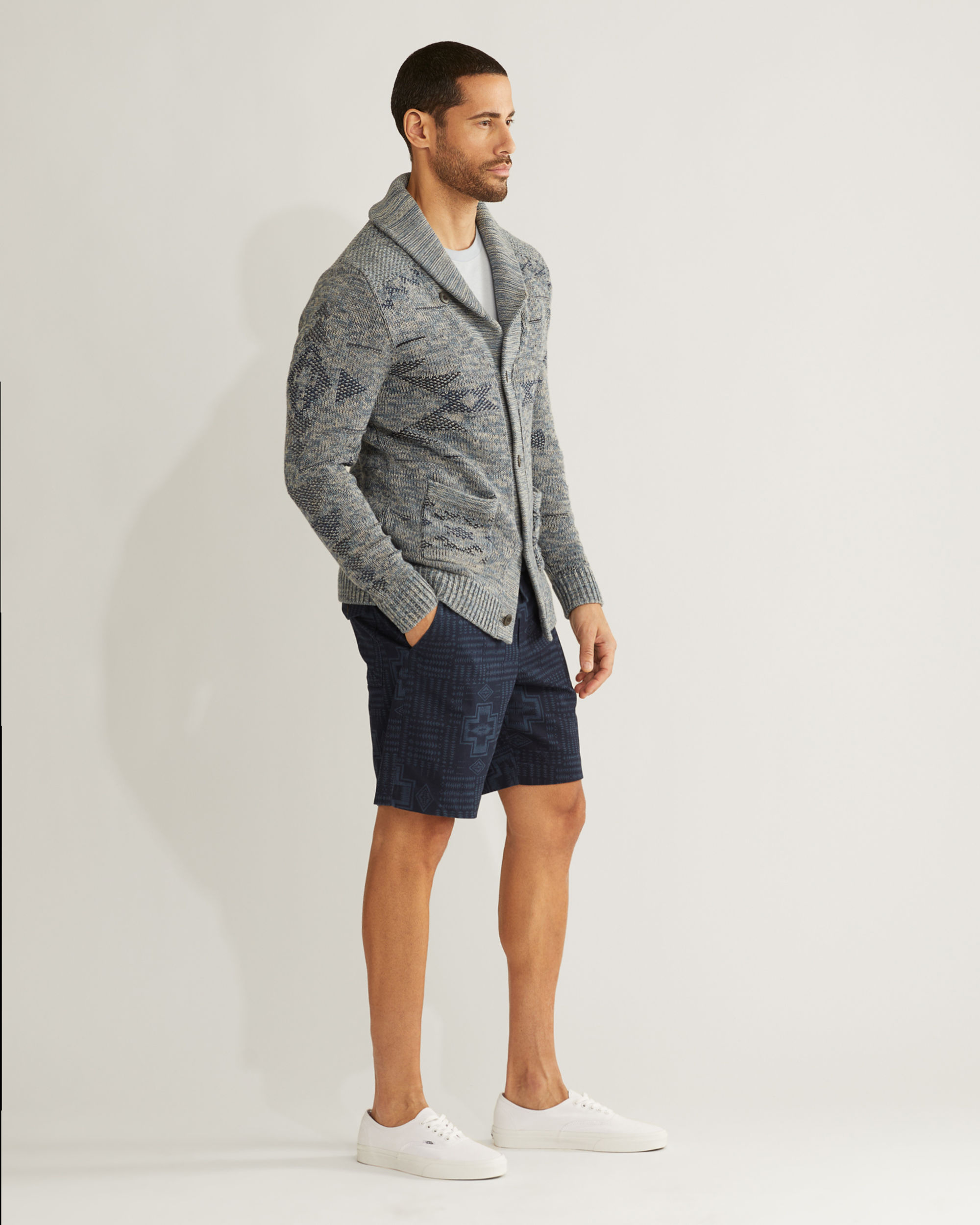 MEN'S BRIDGE CREEK COTTON CARDIGAN