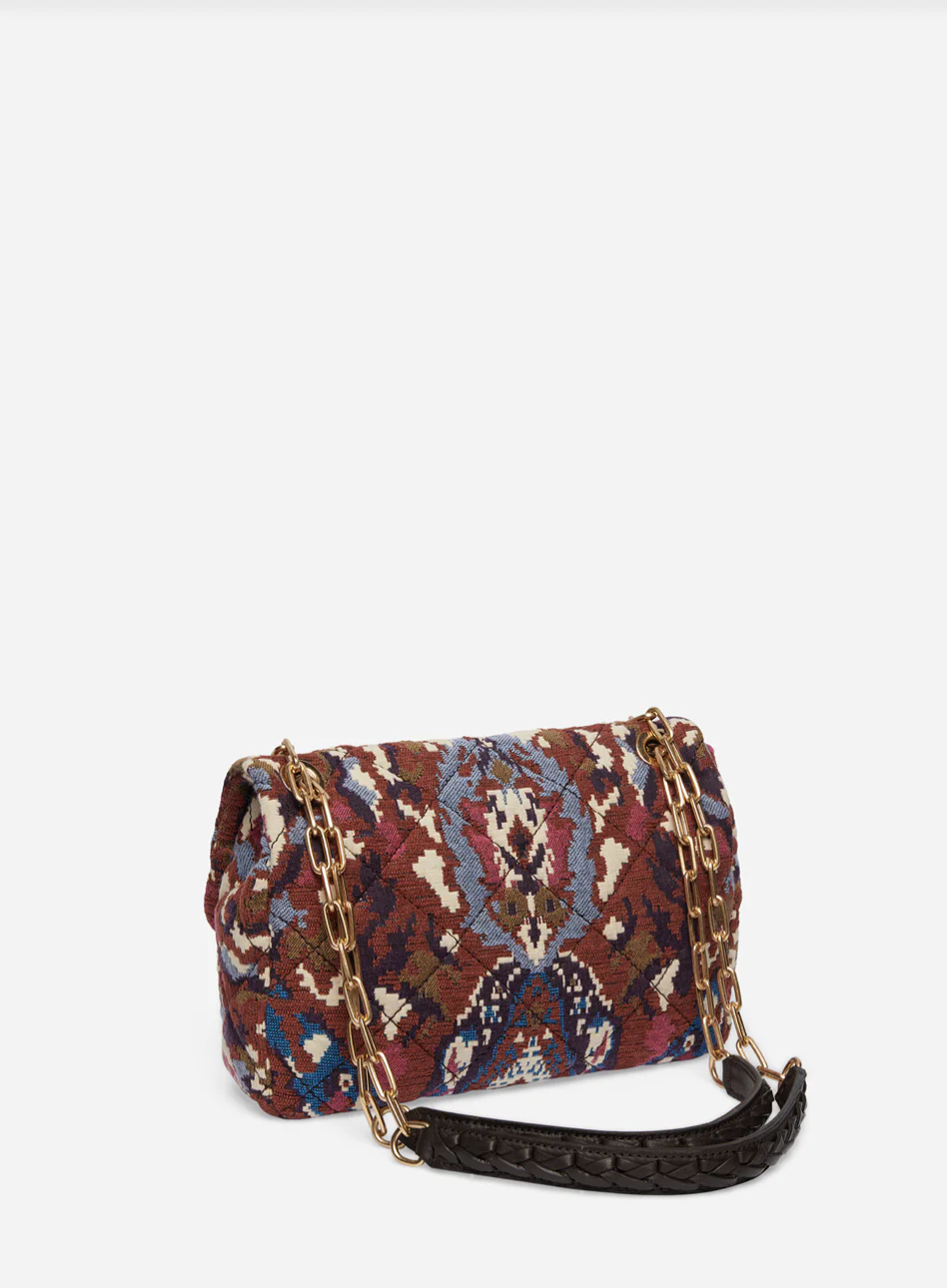 VANESSA BRUNO - Moon Bag Cotton - Multicolour