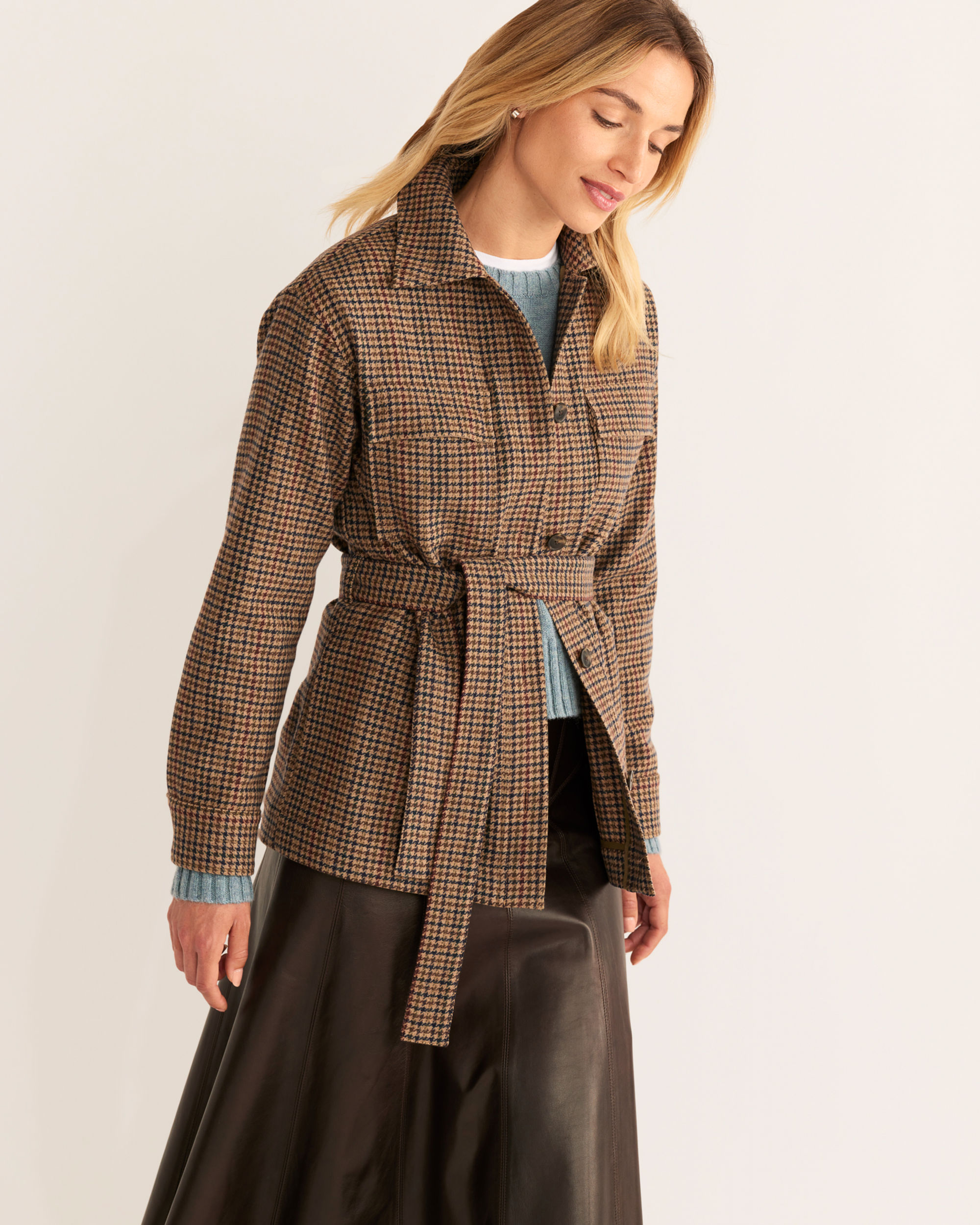 WOMEN'S WEST END WOOL SHIRT JACKET