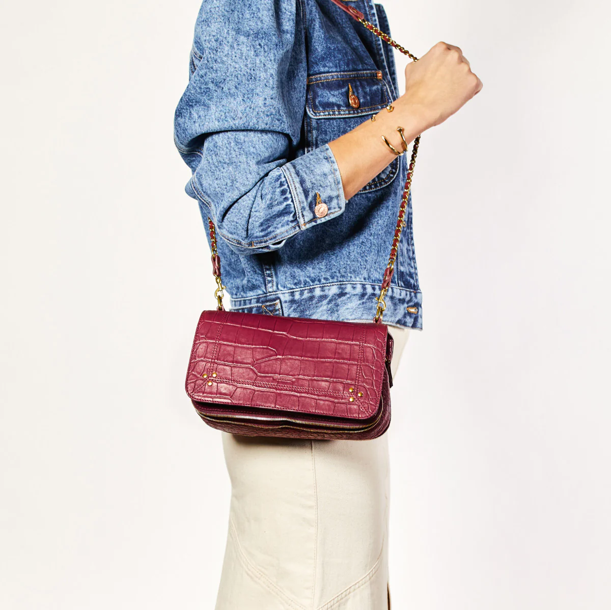 JEROME DREYFUSS - Bobi - Croco Bordeaux