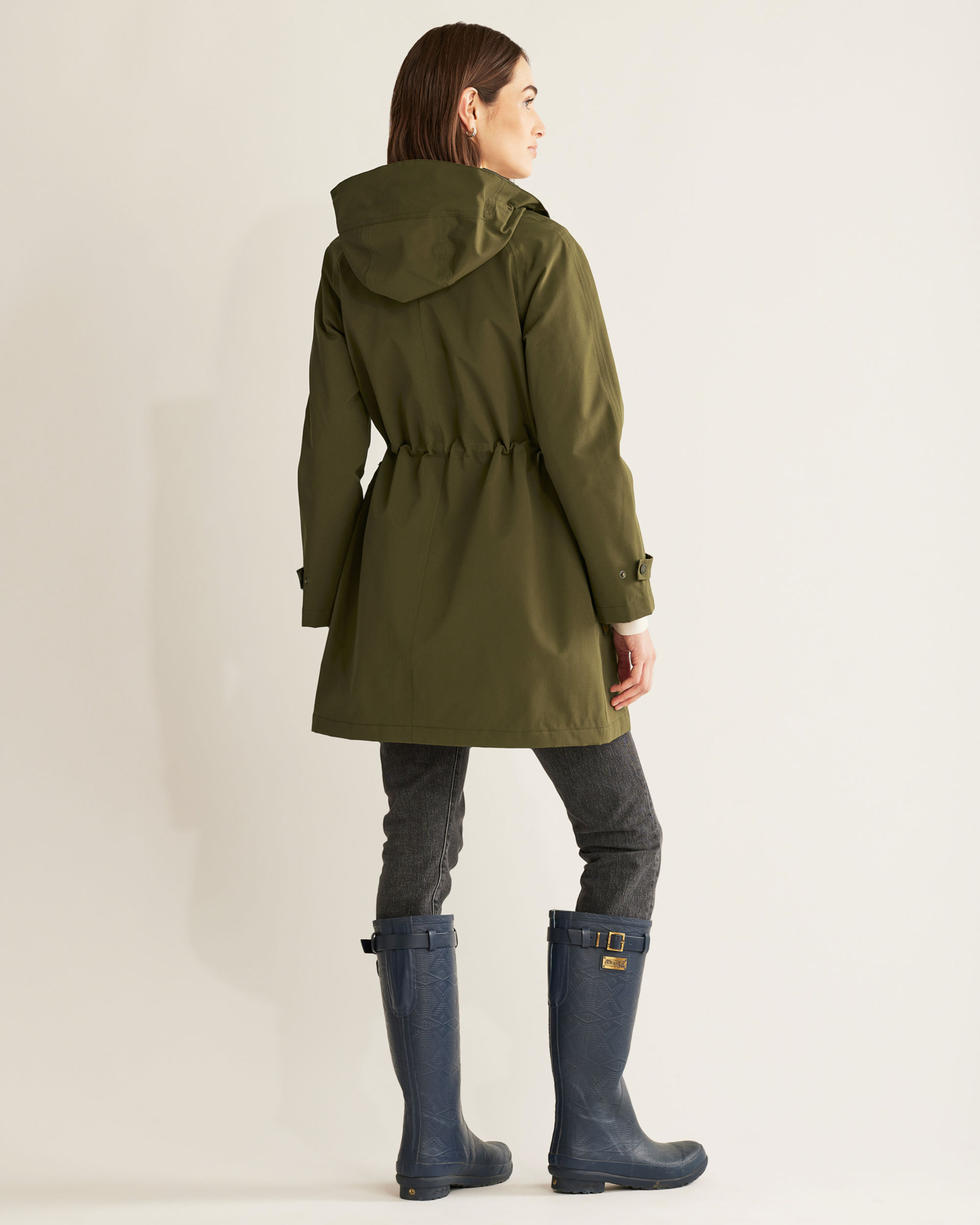 WOMEN'S BRIDGEPORT HOODED TRENCH COAT