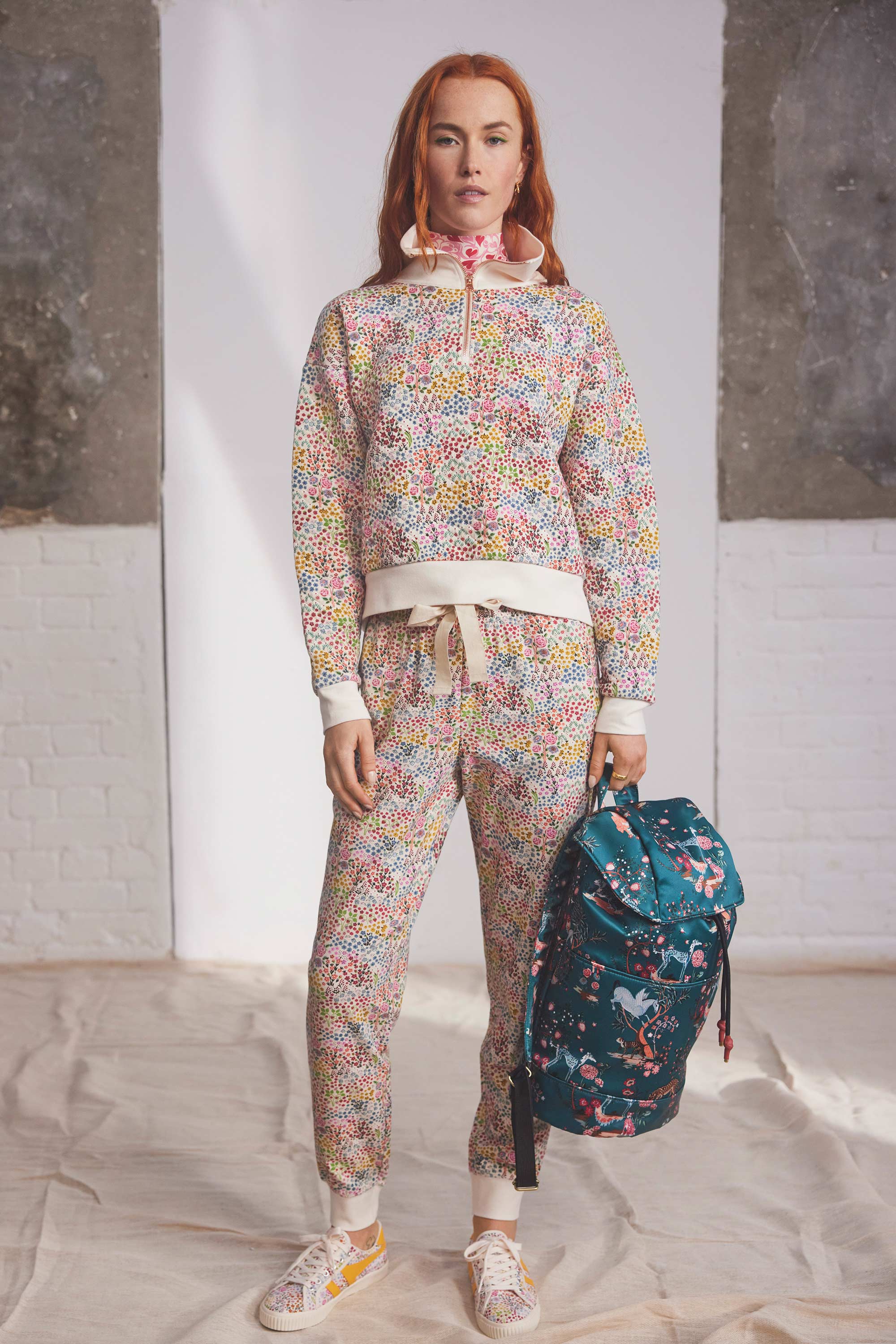 Artist Kingdom Ditsy Supersoft Long Jersey PJ Bottoms