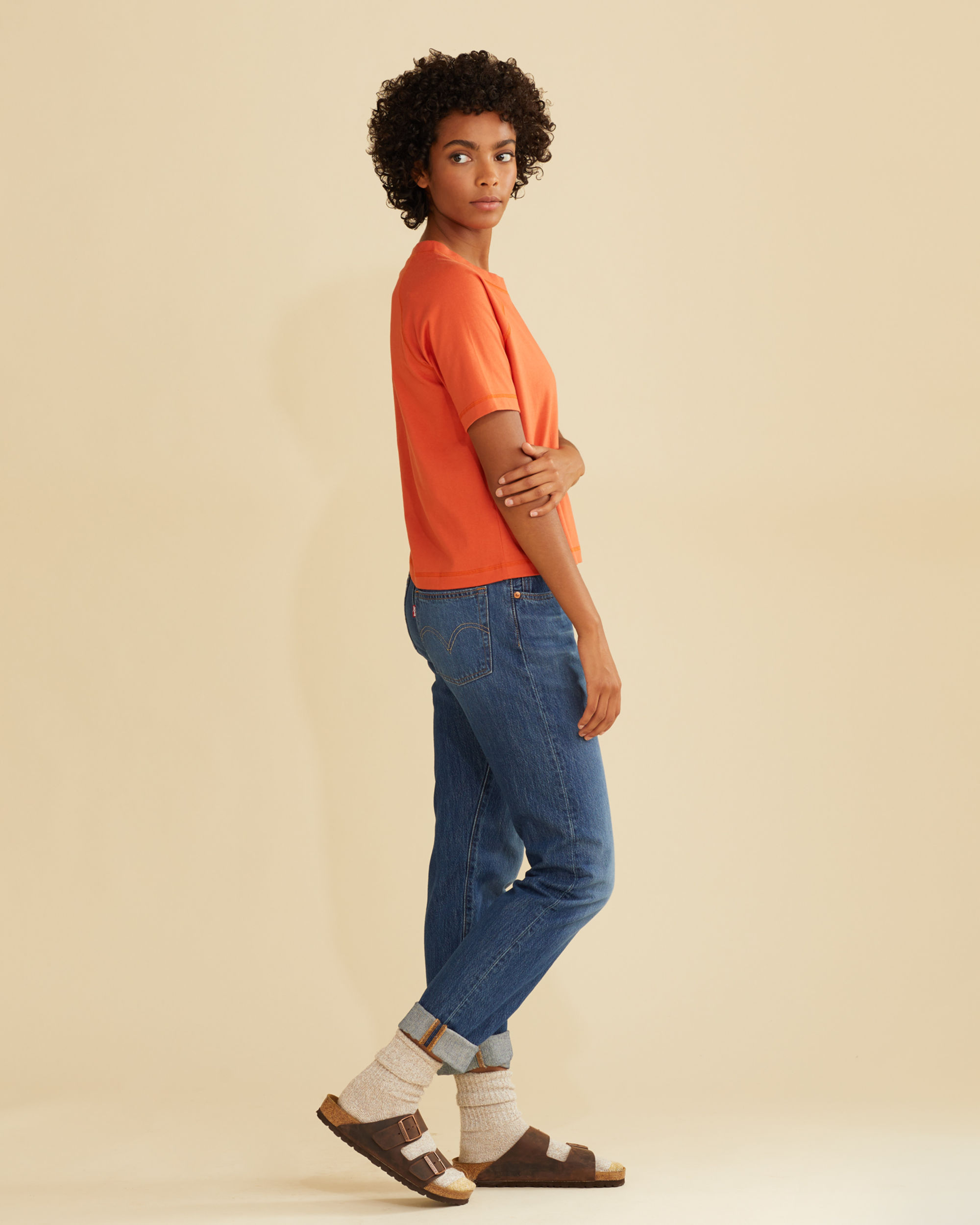 WOMEN'S DESCHUTES RAGLAN-SLEEVE TEE