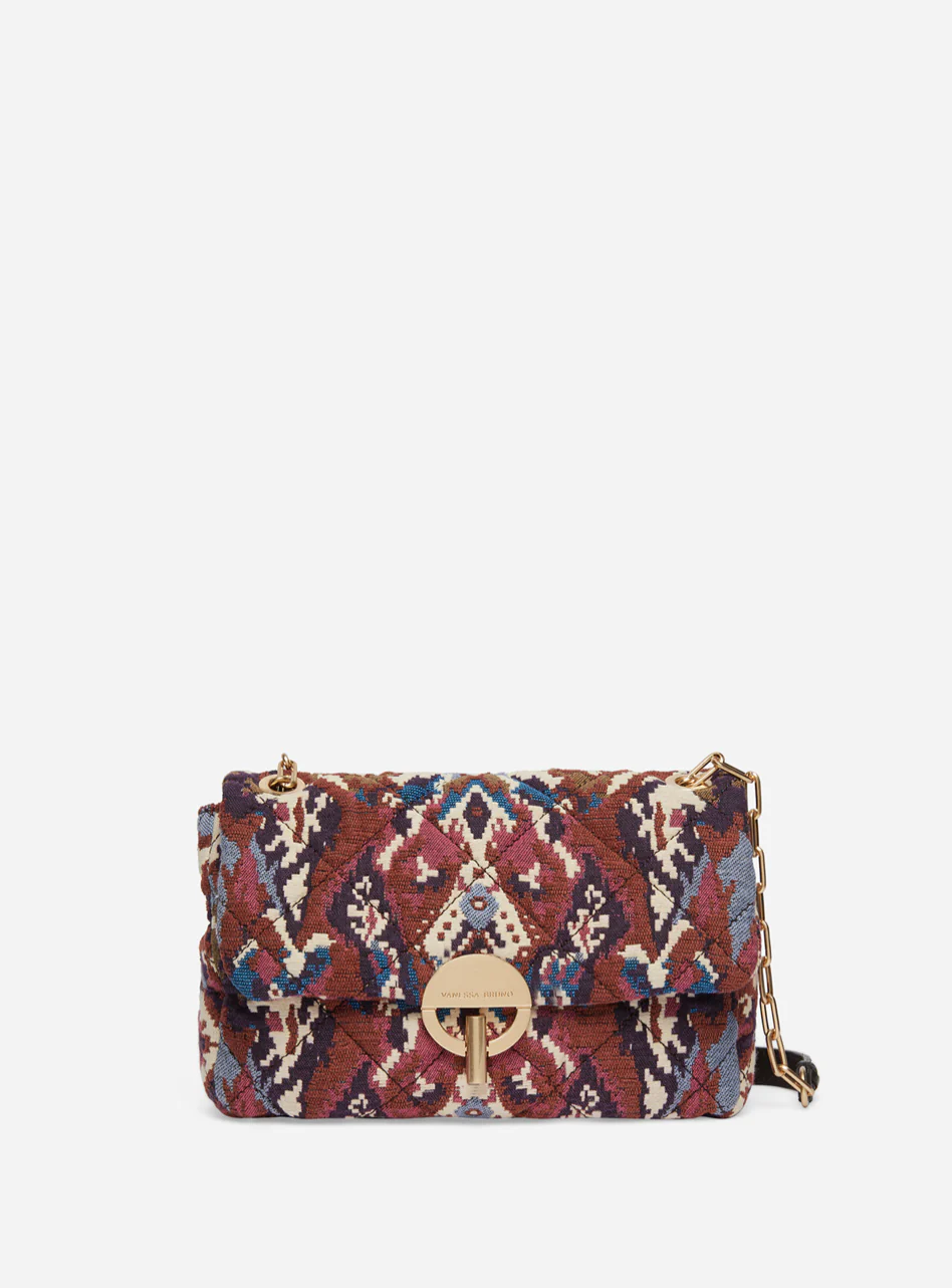 VANESSA BRUNO - Moon Bag Cotton - Multicolour