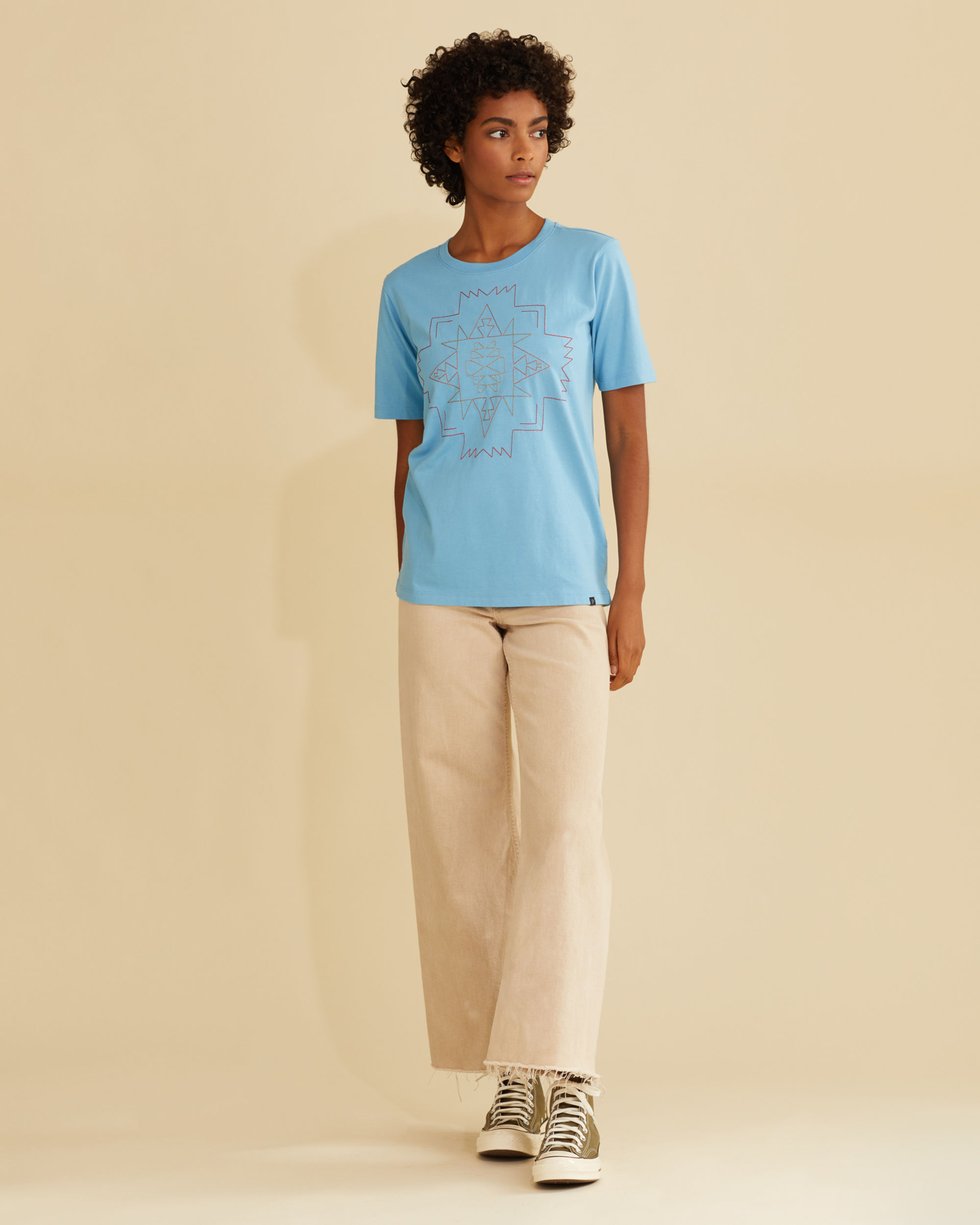 WOMEN'S DESCHUTES RAGLAN-SLEEVE TEE