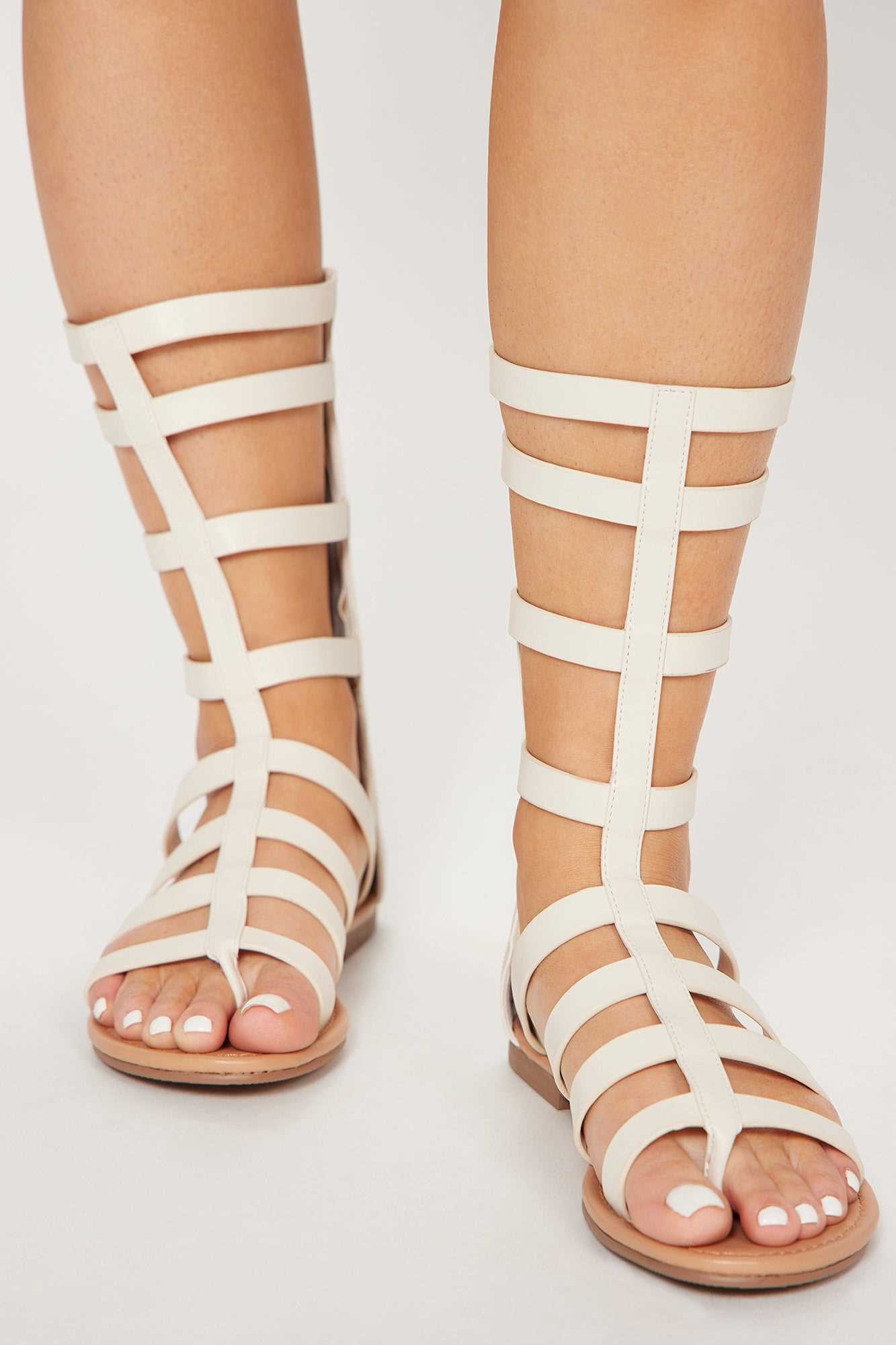 Maisie Gladiator Sandals   Off White