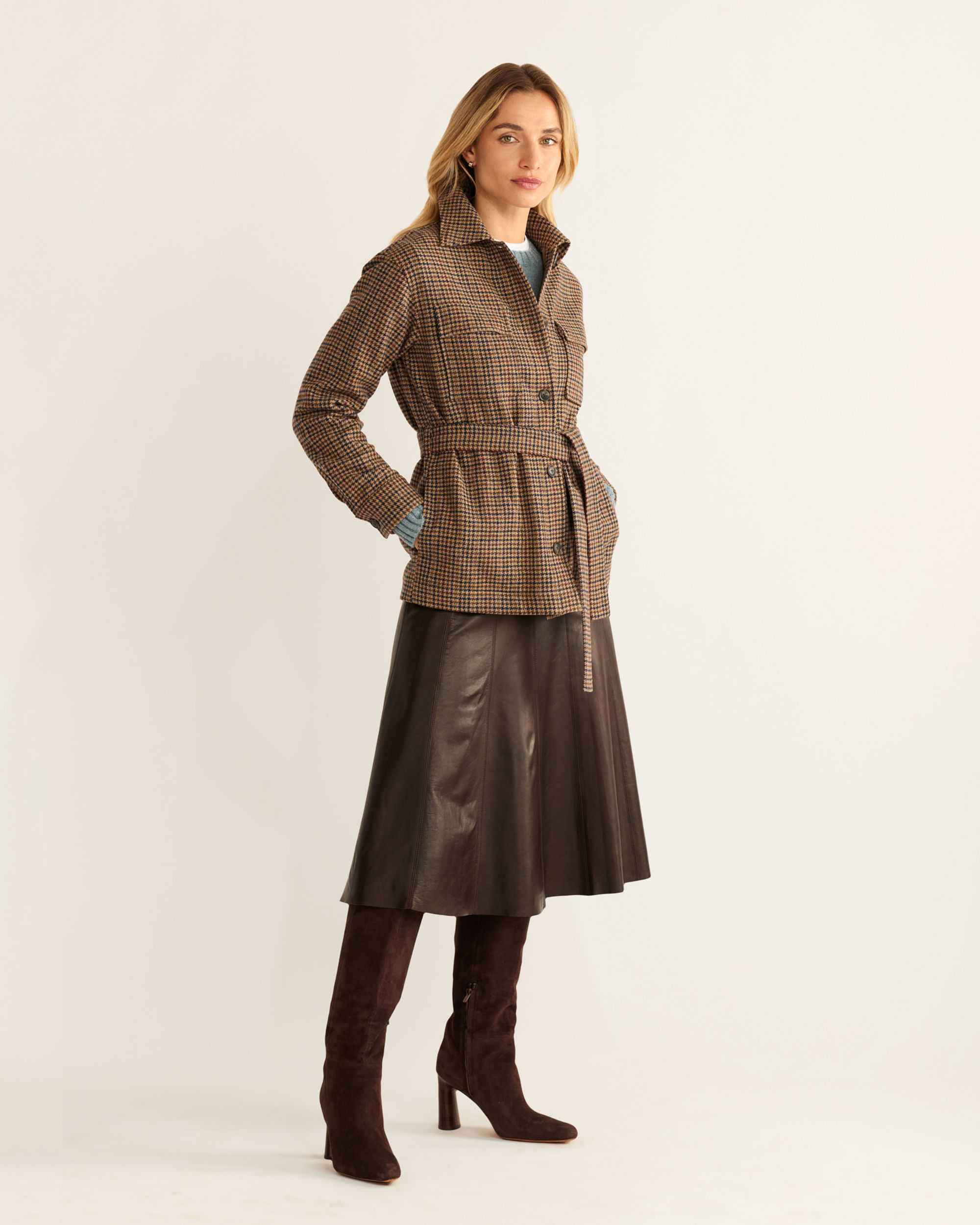 WOMEN'S WEST END WOOL SHIRT JACKET