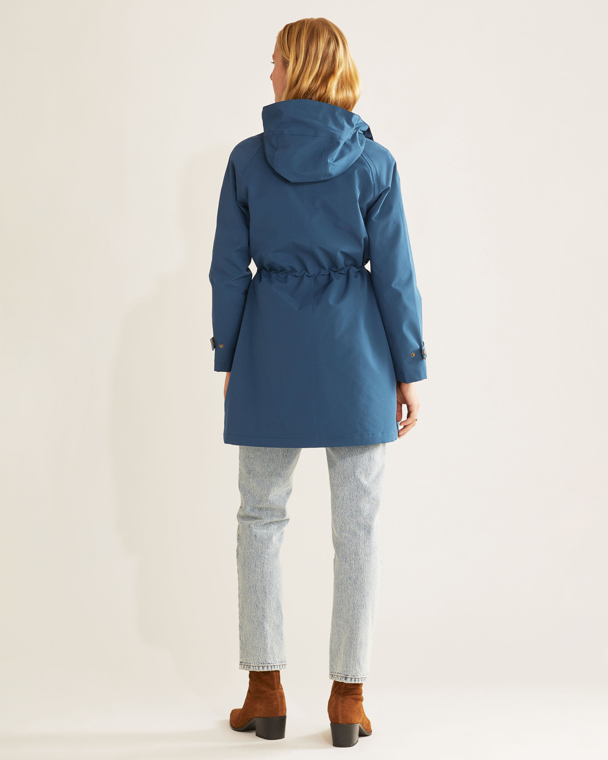WOMEN'S BRIDGEPORT HOODED TRENCH COAT