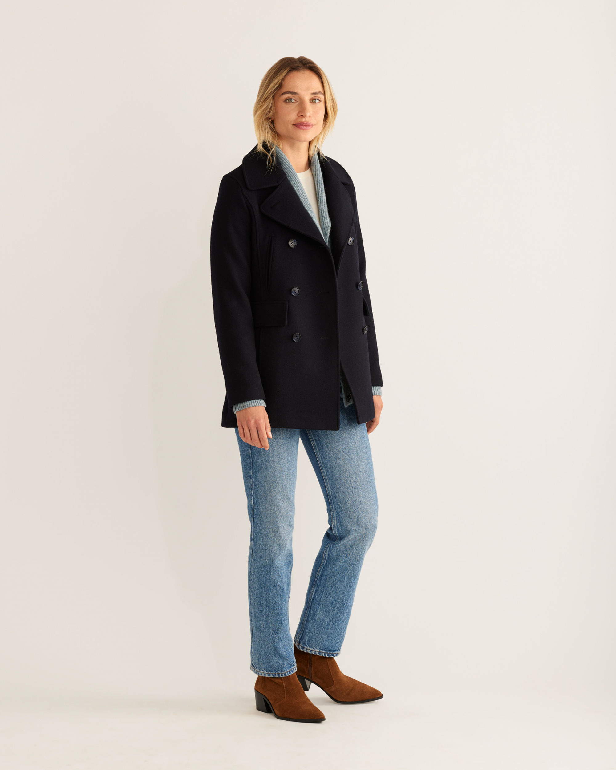 WOMEN'S PEACOAT