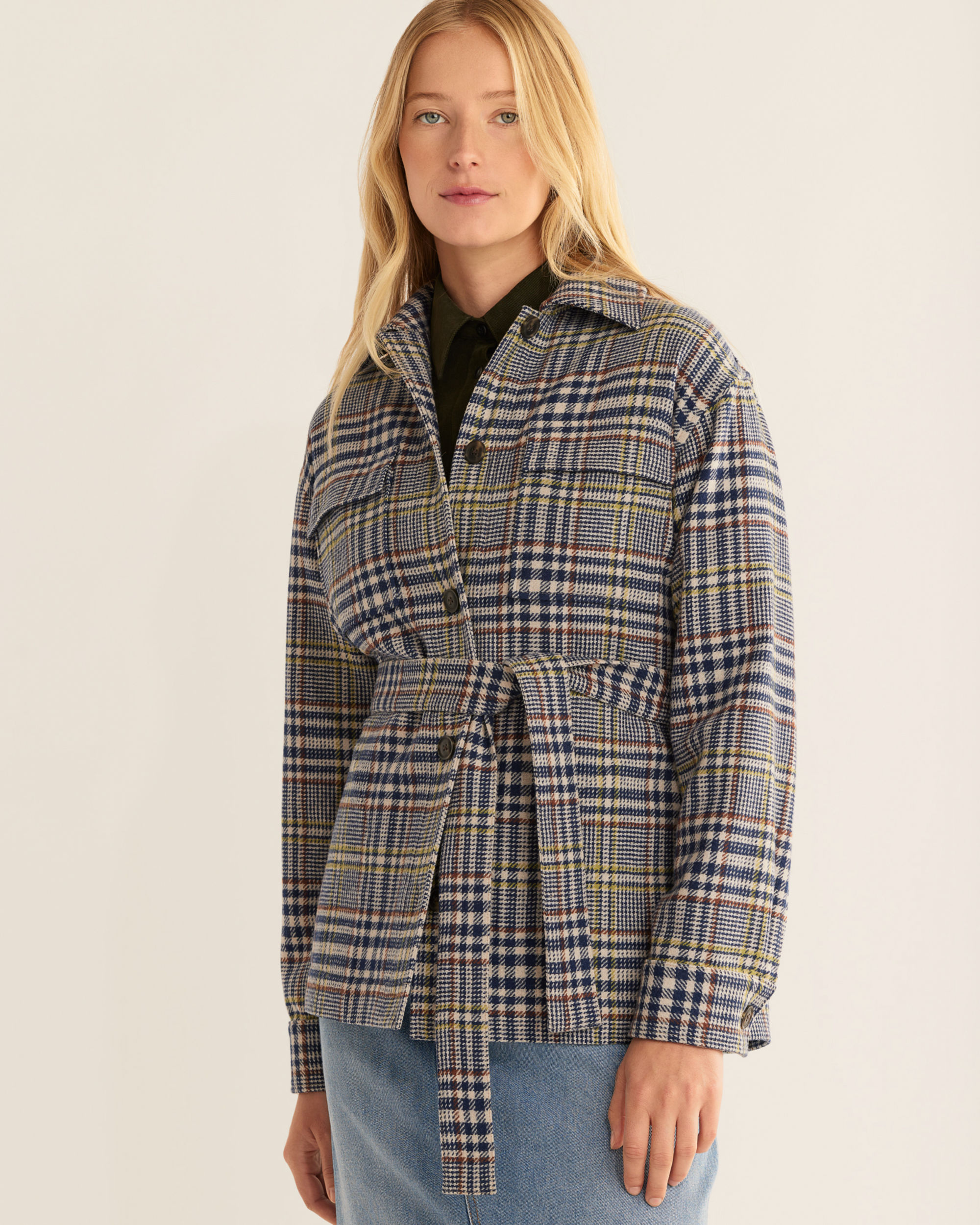WOMEN'S WEST END WOOL SHIRT JACKET