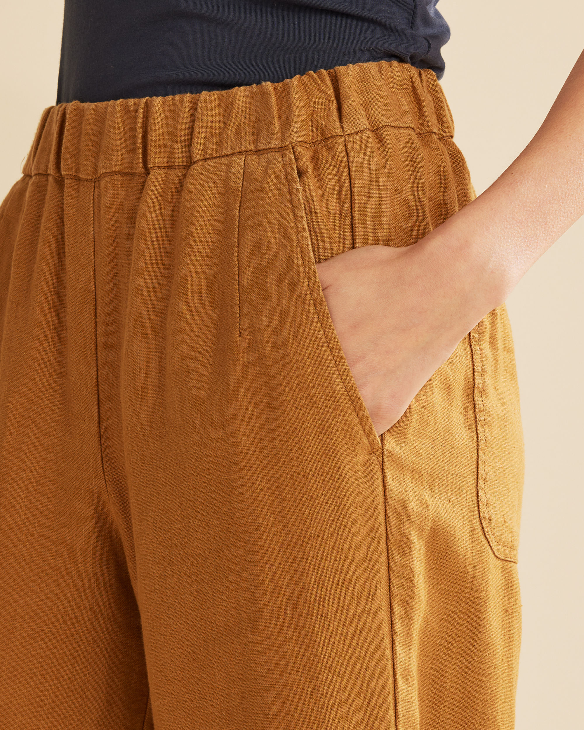 WOMEN'S BROADWAY LINEN PANTS