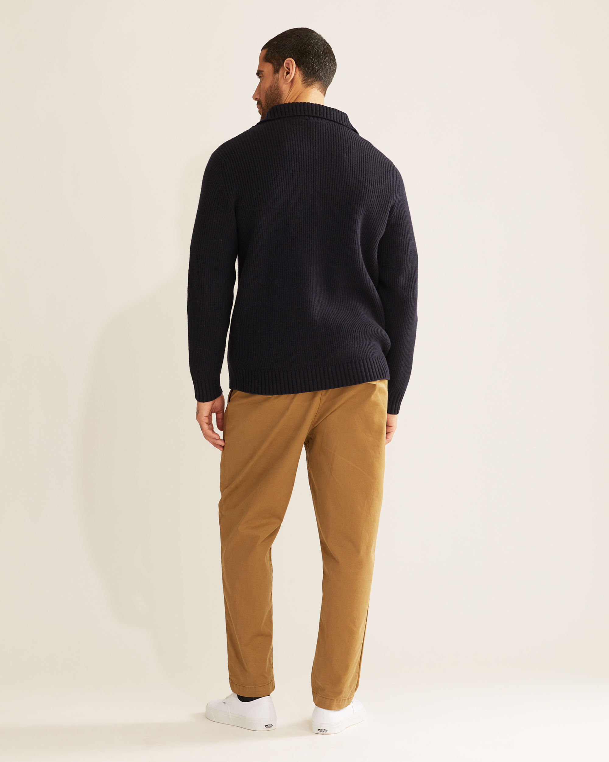 MEN'S MERINO HALF-ZIP SWEATER