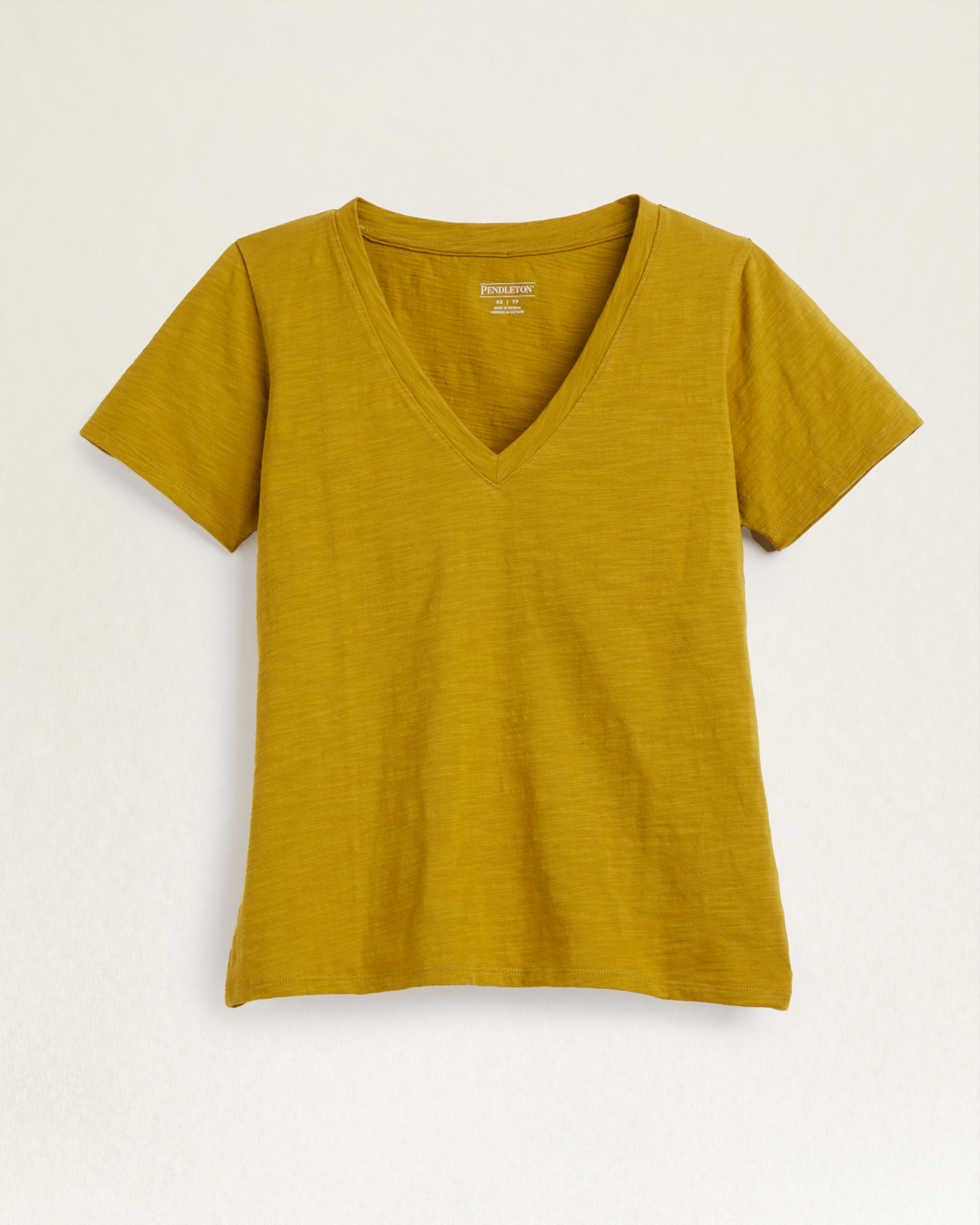 WOMEN'S SHORT-SLEEVE COTTON SLUB TEE