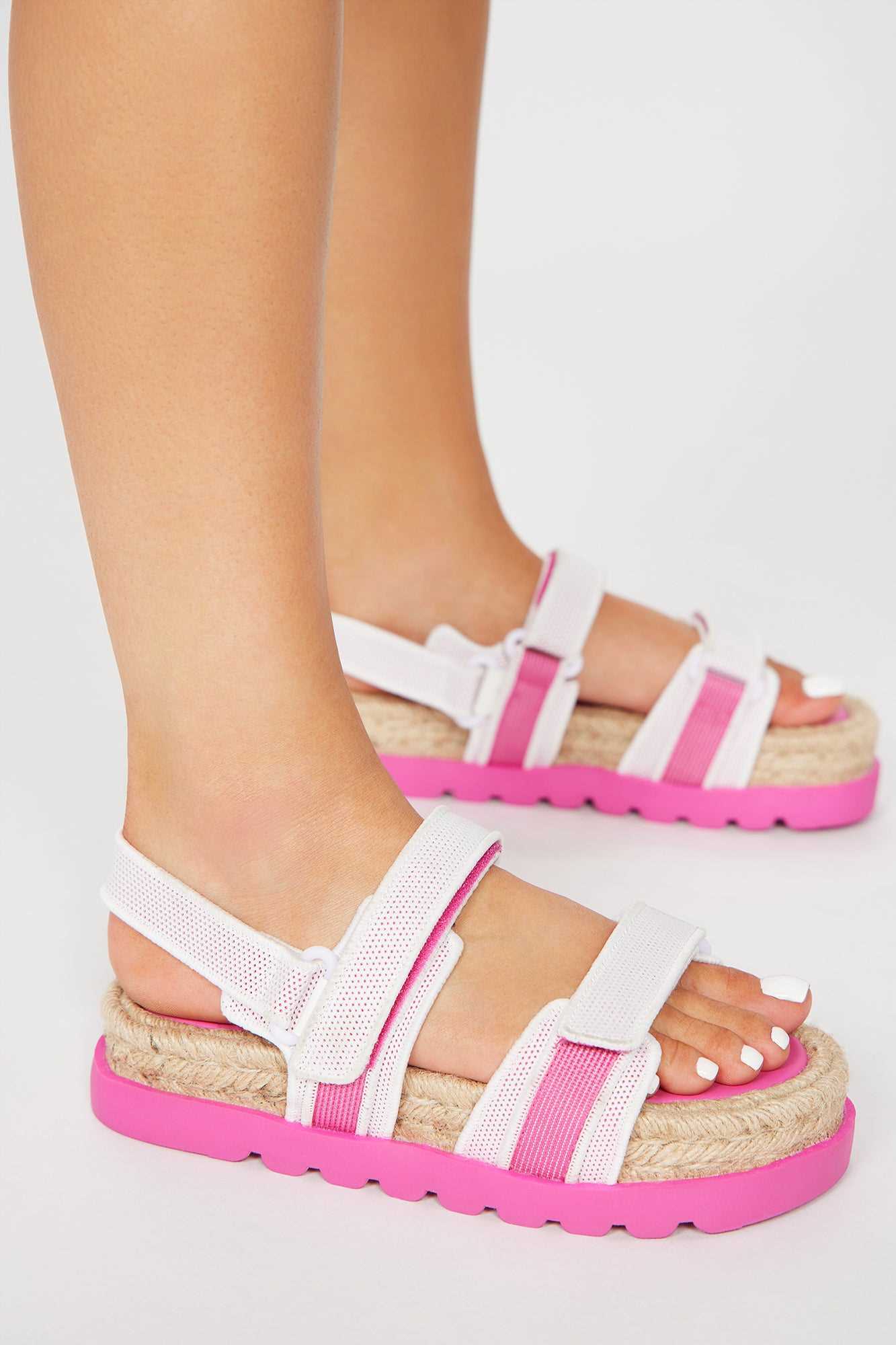 Linnea Strappy Sandals   Pink