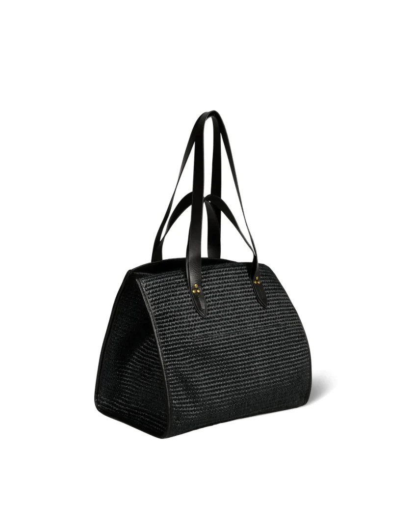 JEROME DREYFUSS - Leon M - Effet Raphia Night Blue