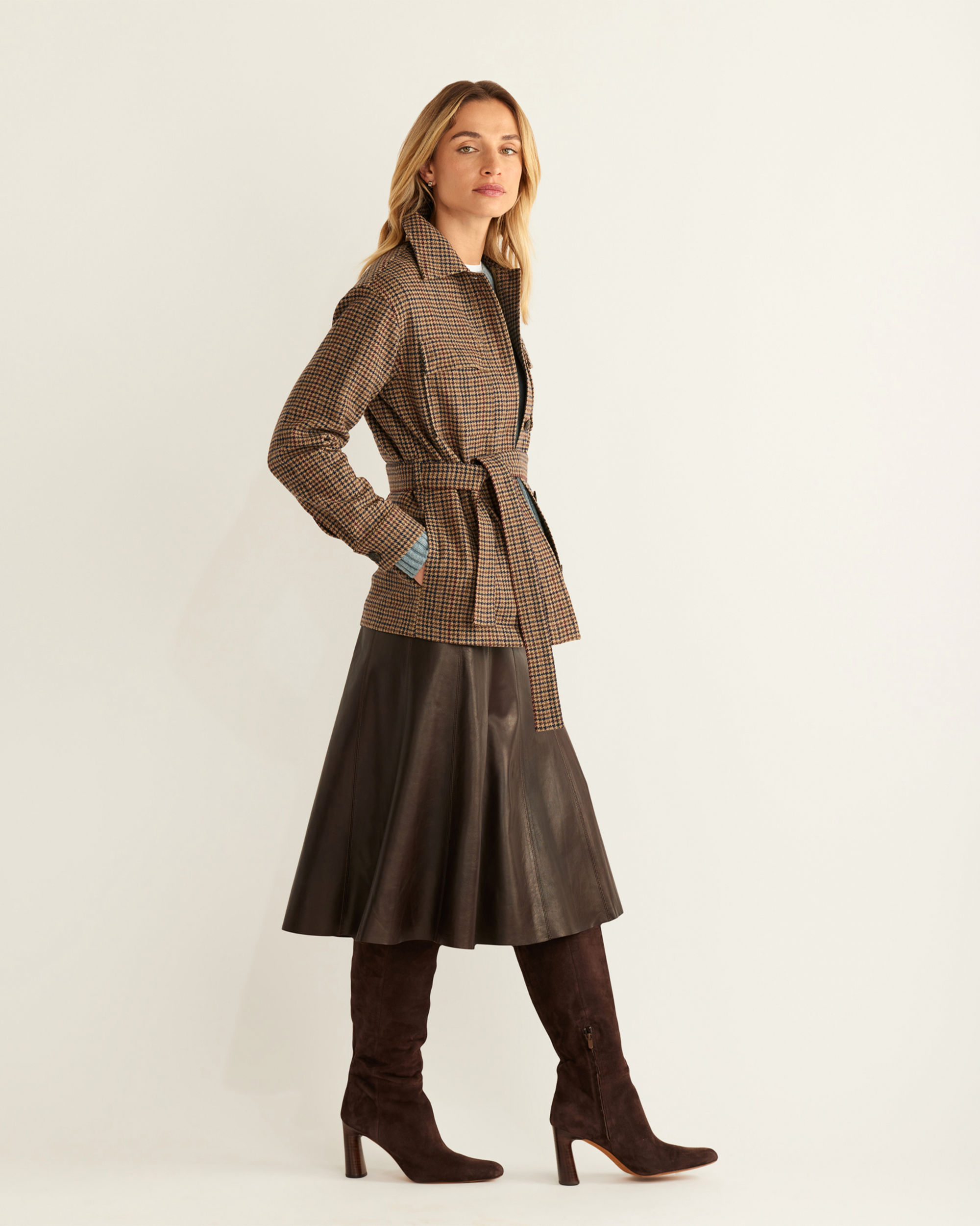 WOMEN'S WEST END WOOL SHIRT JACKET