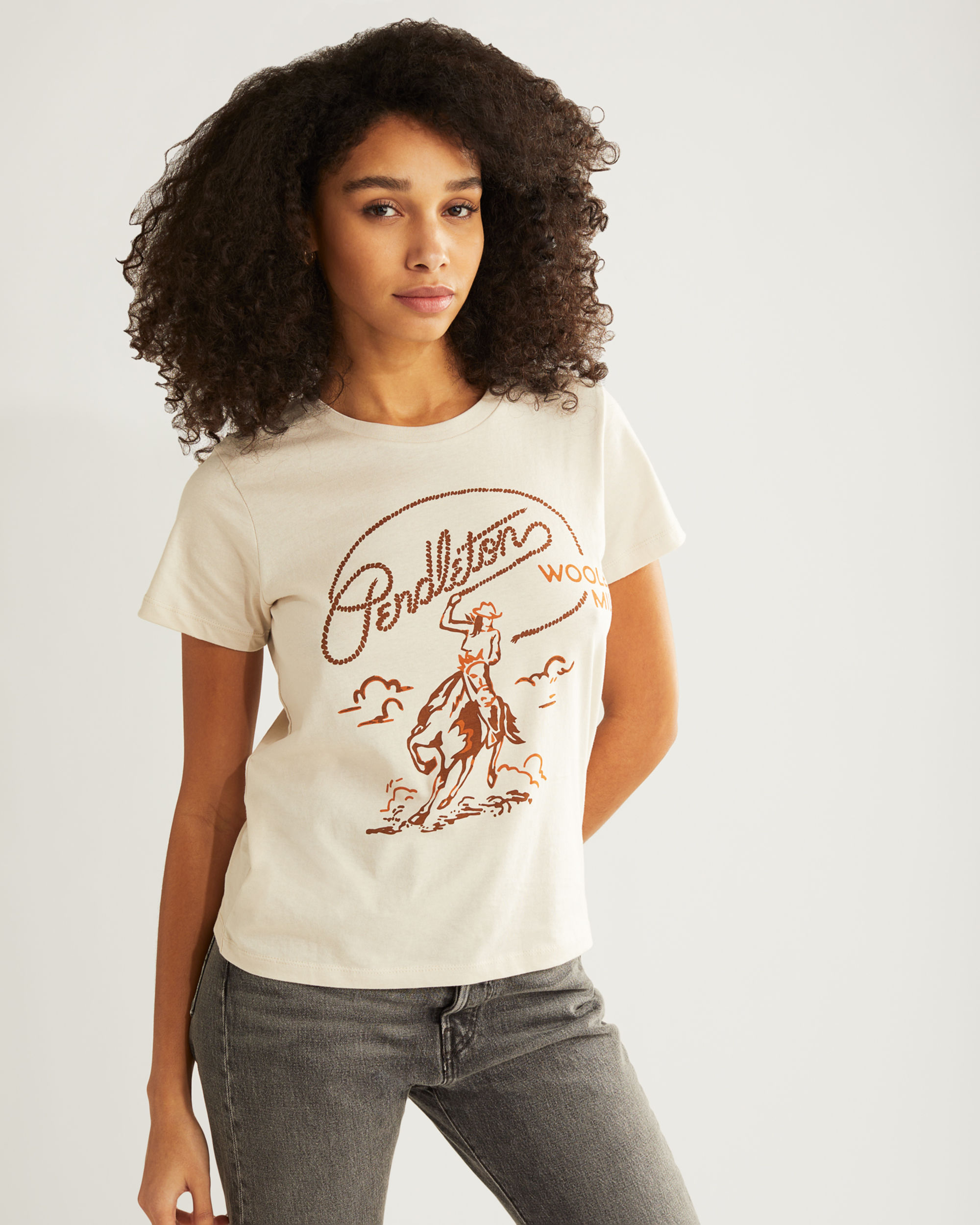 WOMEN'S HERITAGE RODEO COWGIRL TEE