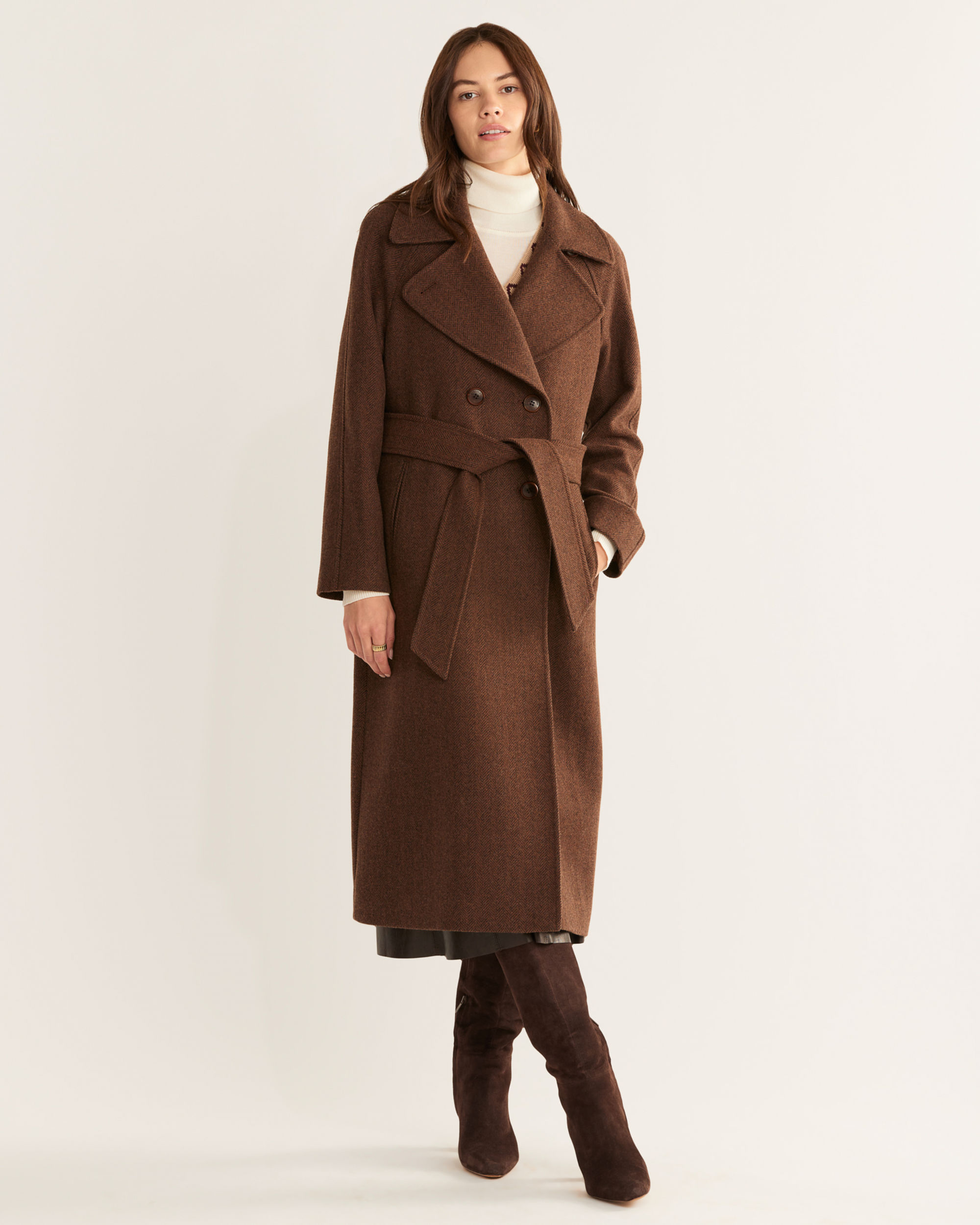 WOMEN'S UPTOWN LONG WOOL COAT