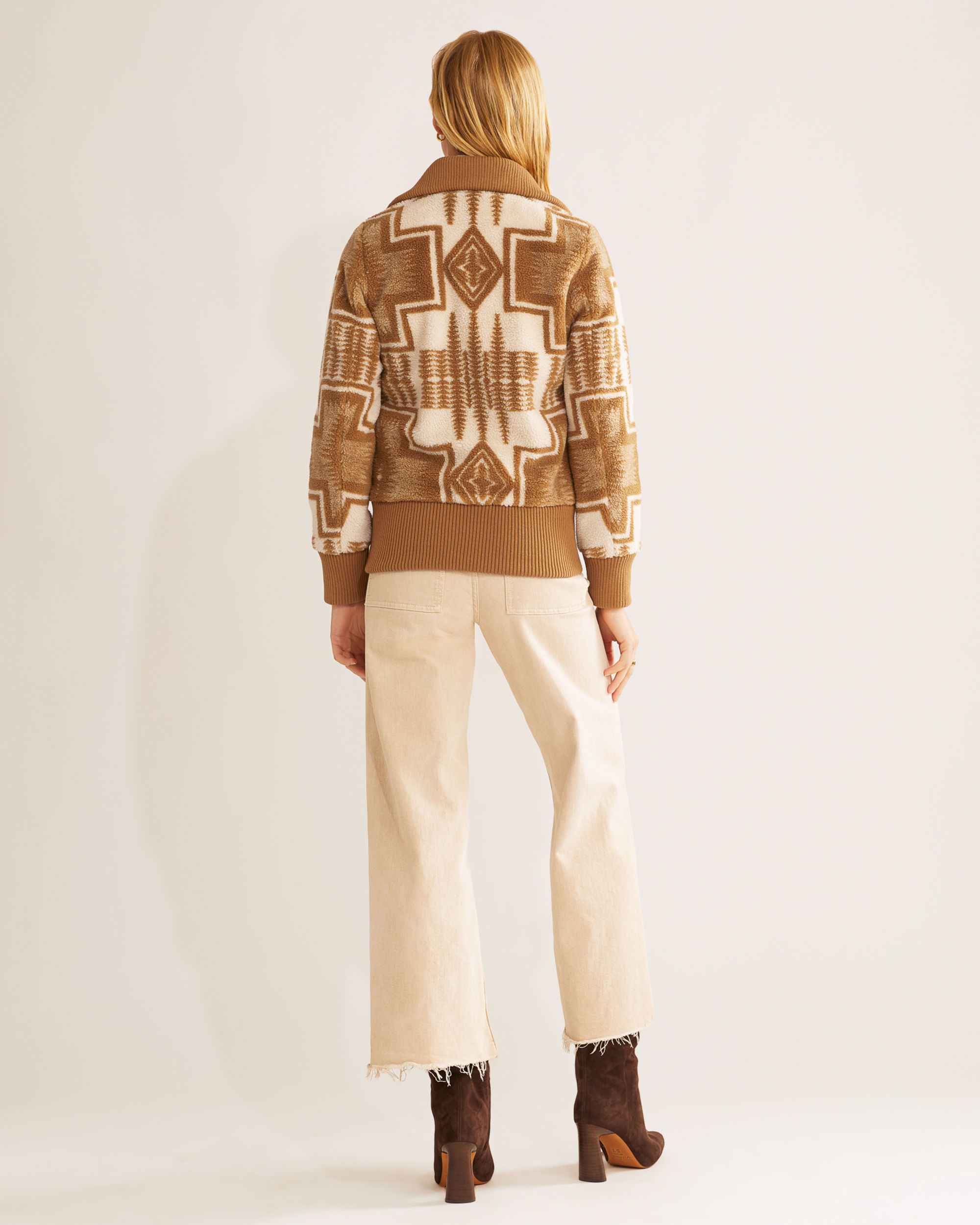 WOMEN'S FOXGLOVE FLEECE BOMBER JACKET