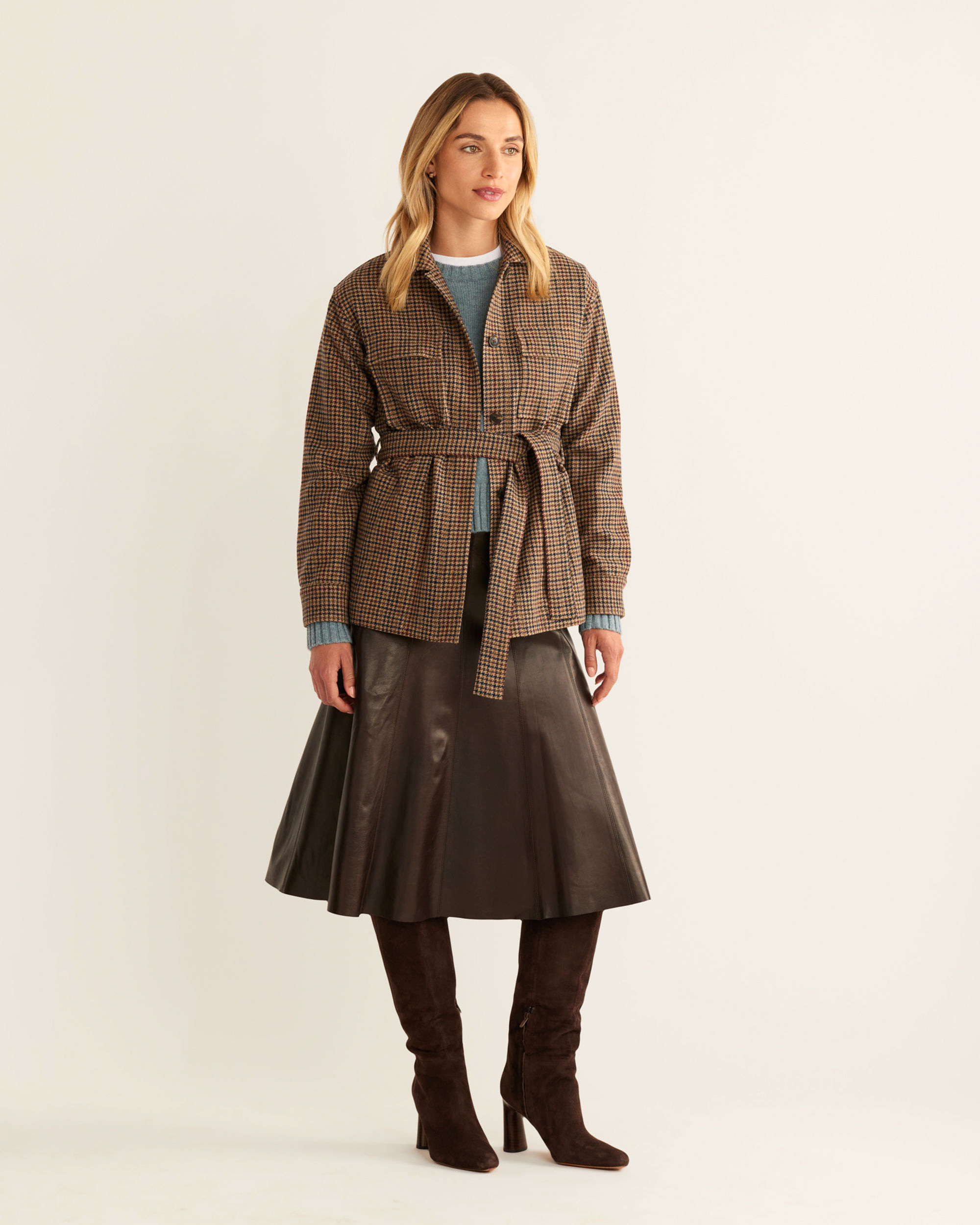 WOMEN'S WEST END WOOL SHIRT JACKET