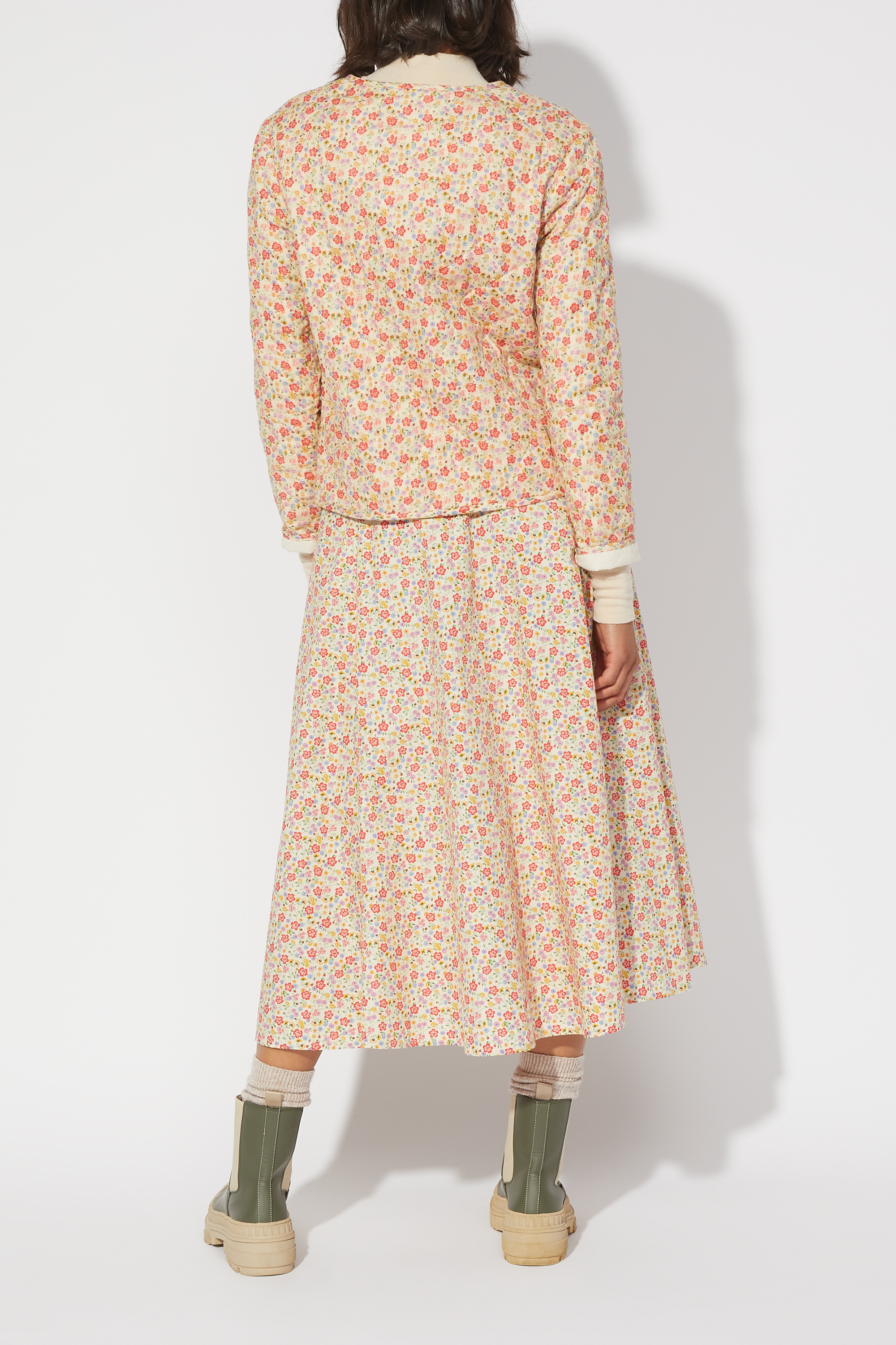 Pembridge Ditsy Printed Quilted Jacket