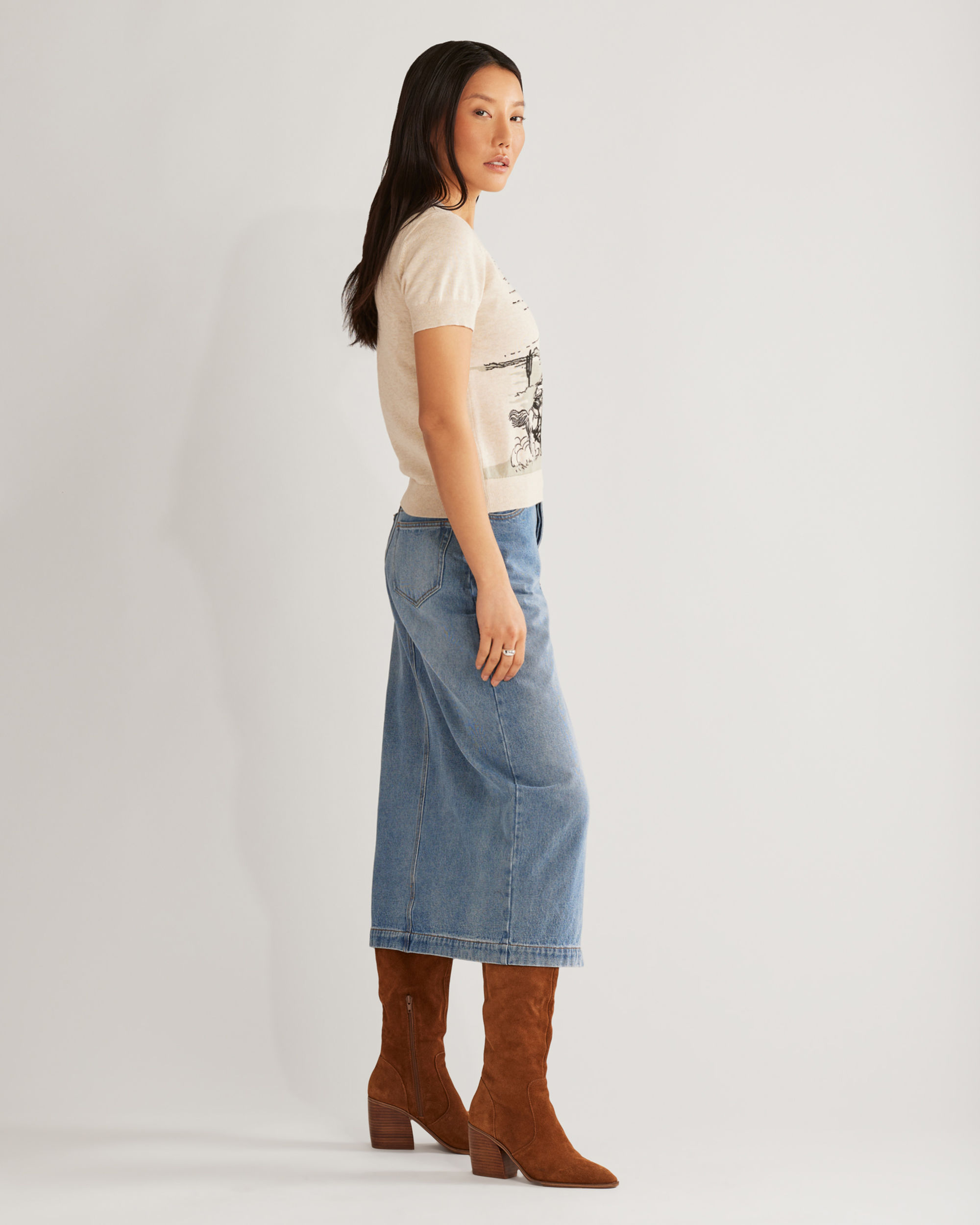 WOMEN'S DESERT SUN COTTON SWEATER