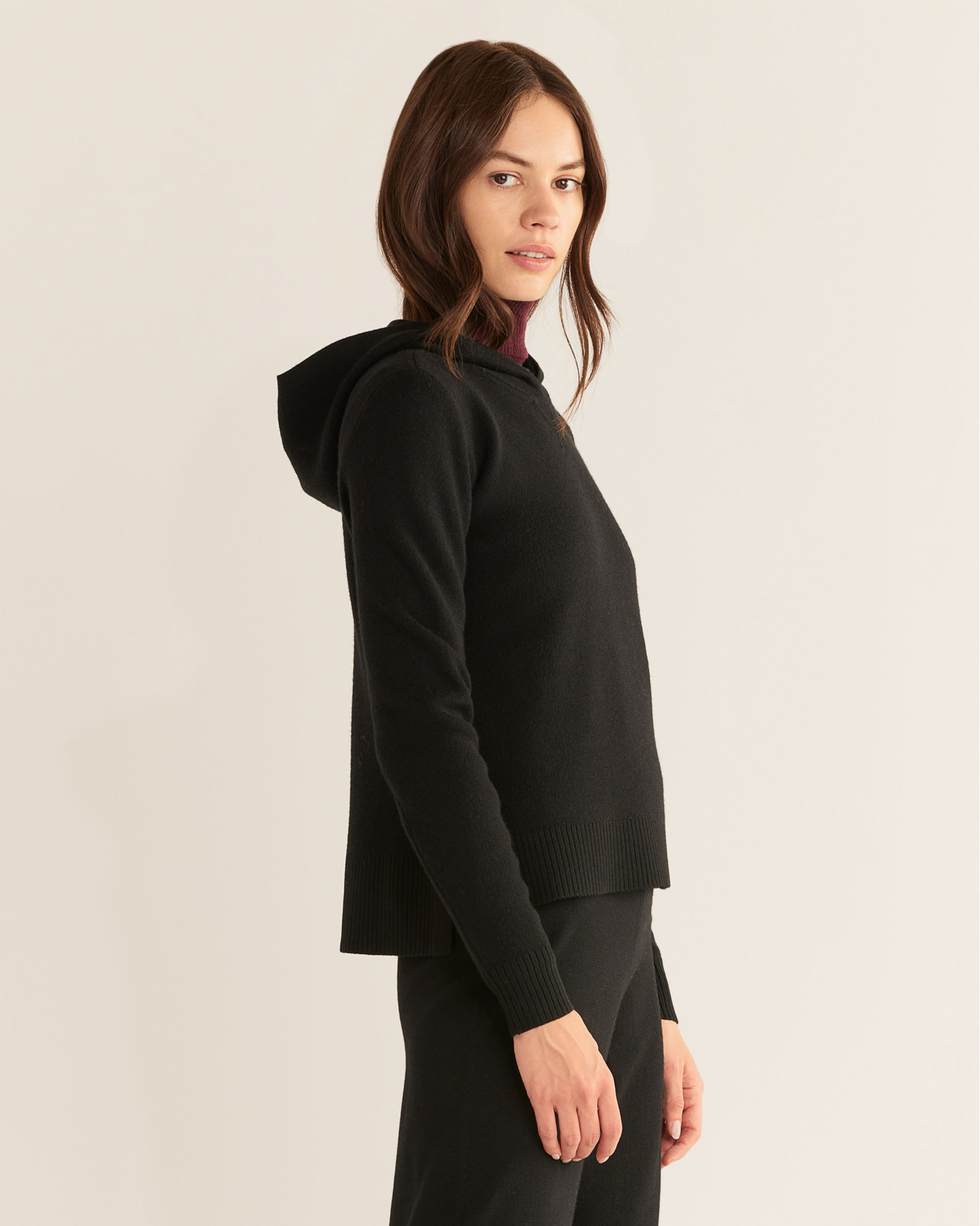 WOMEN'S MERINO PULLOVER HOODIE