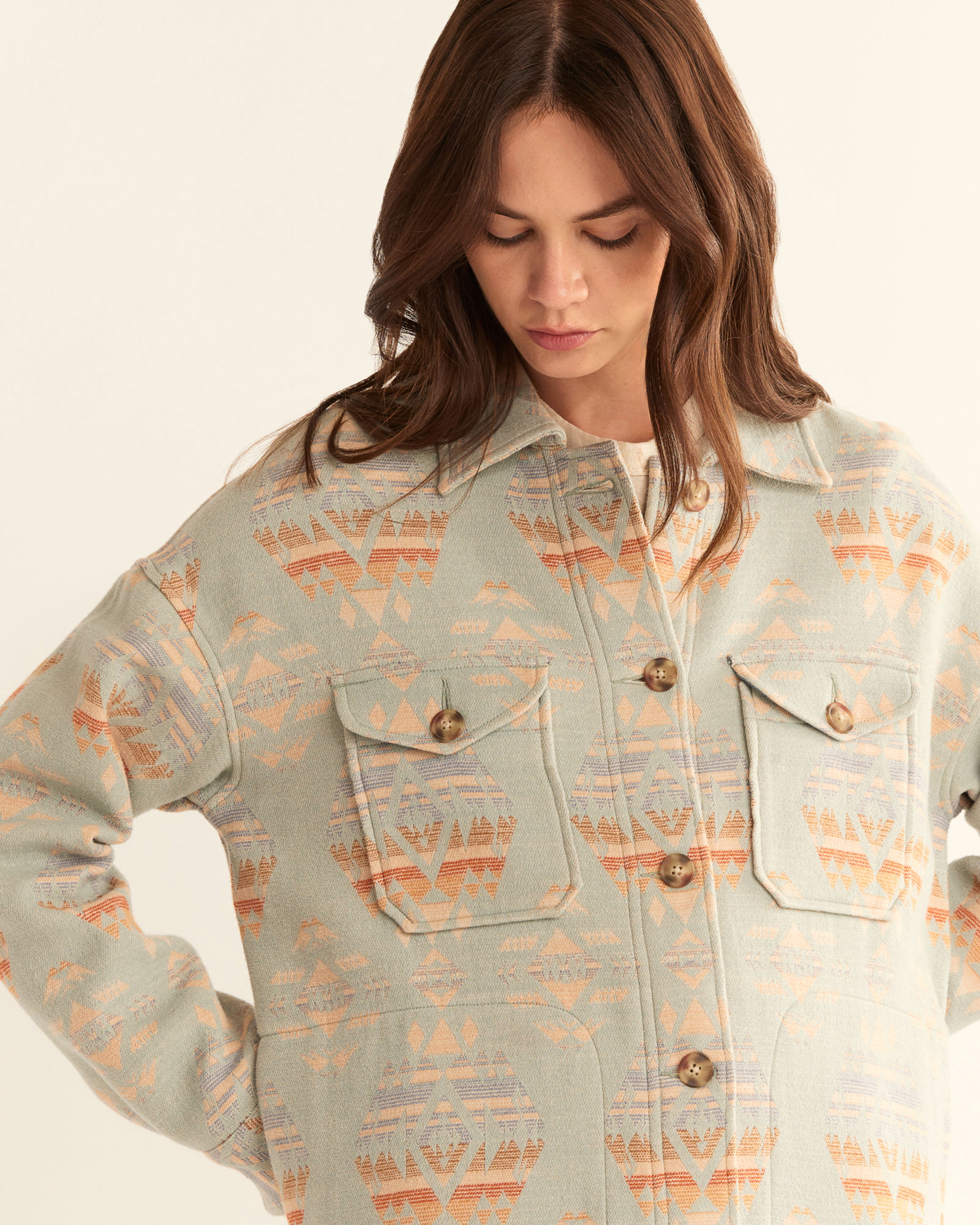 WOMENS DOUBLESOFT SHIRT JACKET