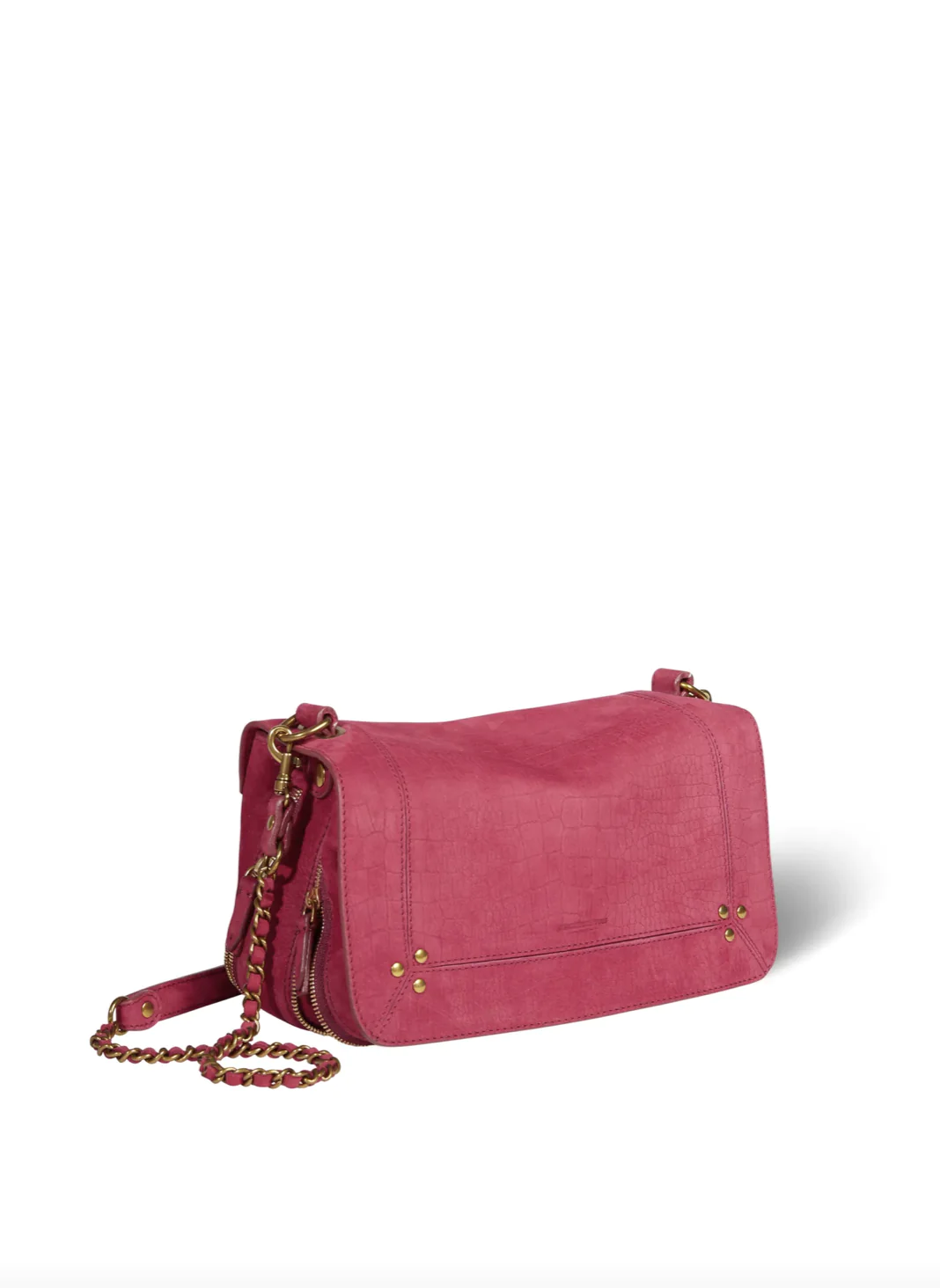 JEROME DREYFUSS - Bobi - Imprim�� Croco Framboise