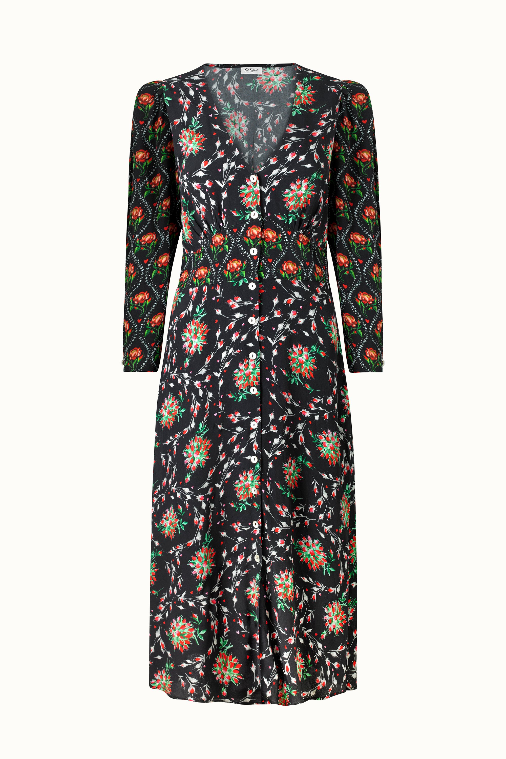 Forever Button-through Tea Dress