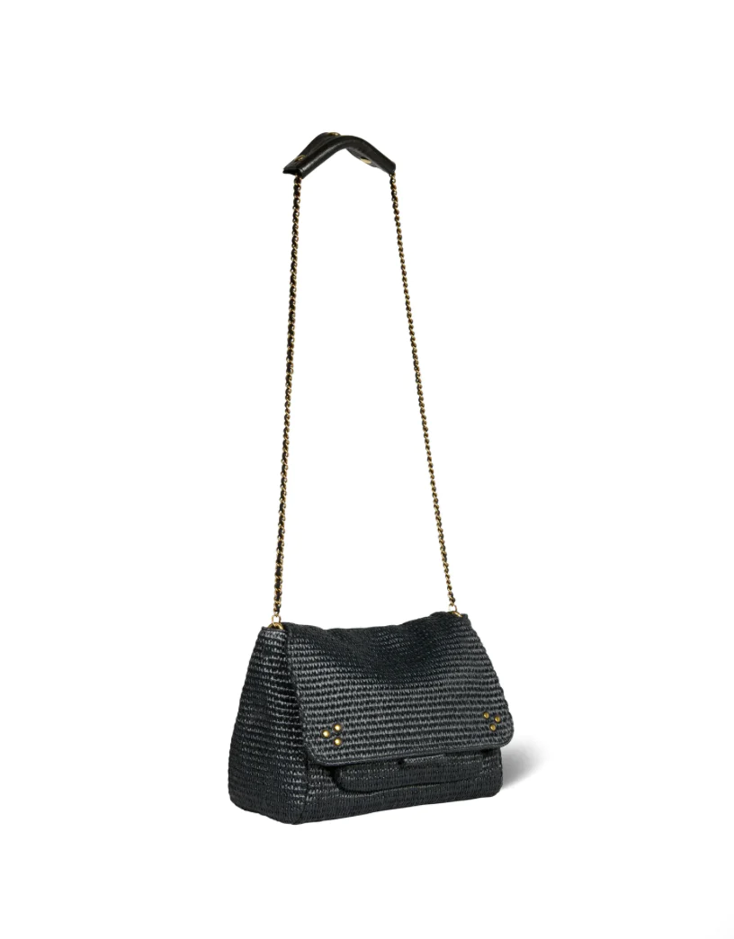 JEROME DREYFUSS - Lulu L - Effet Raphia Night Blue