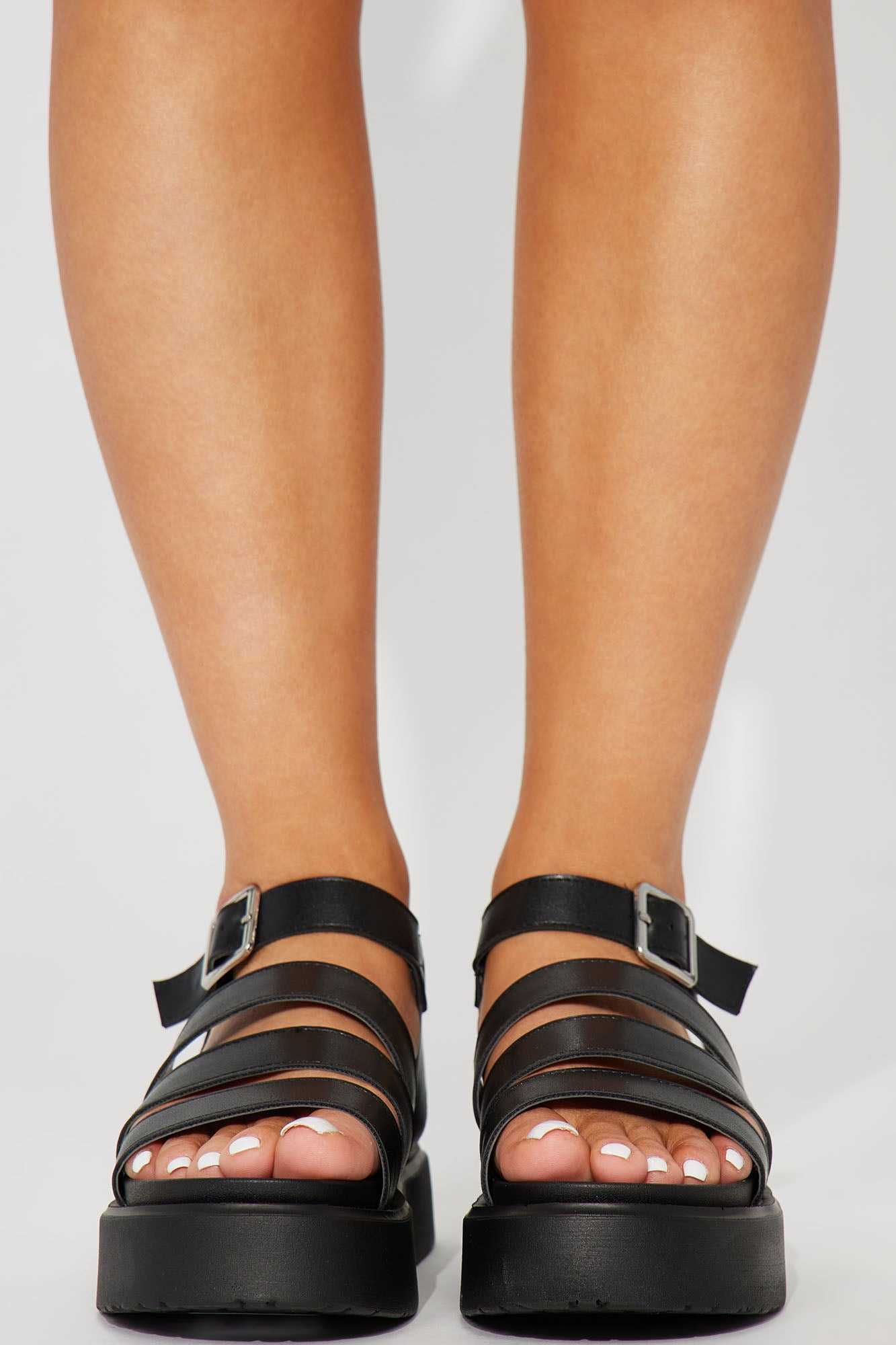 Kaleen Gladiator Sandals   Black