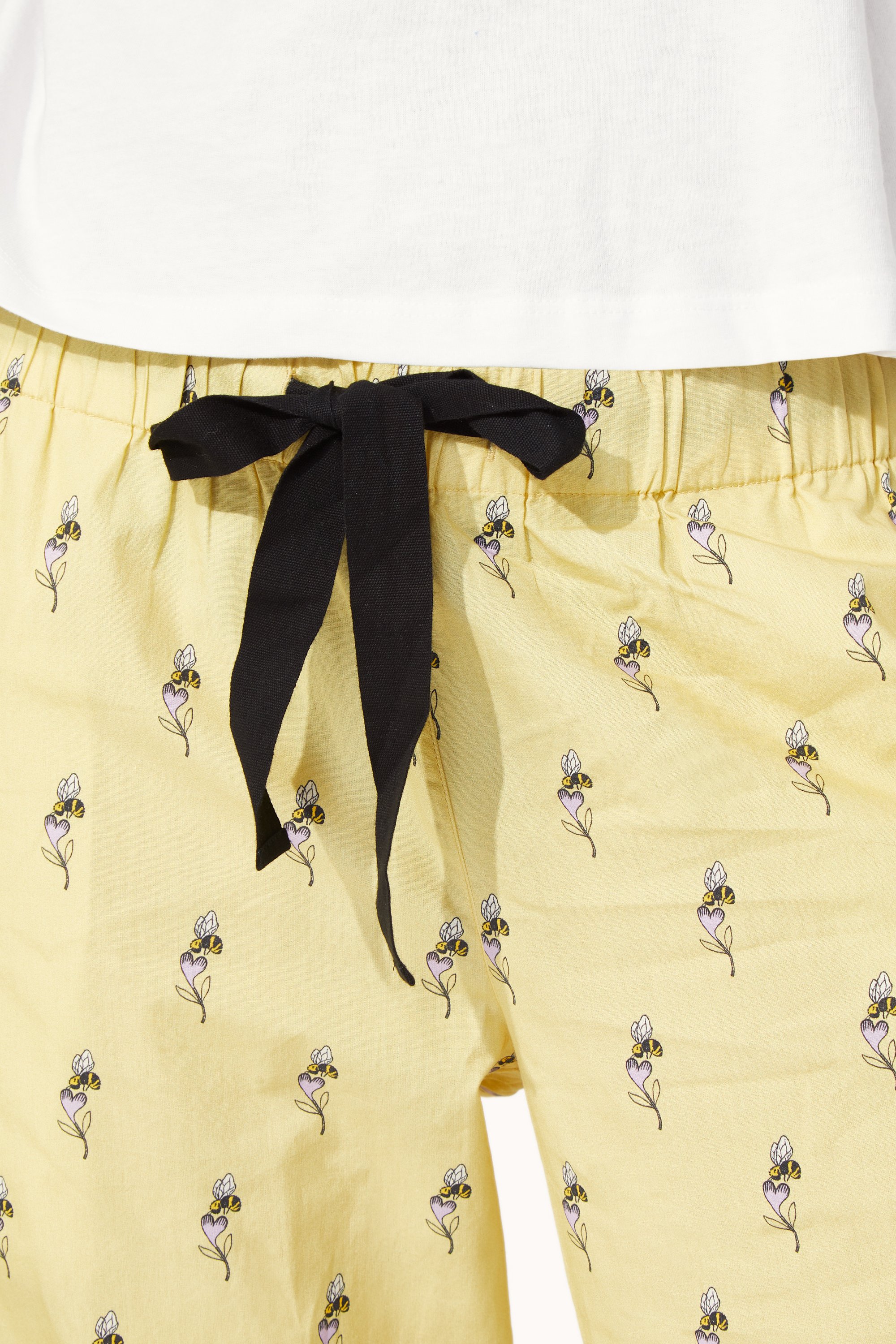 Bee & Heart Long PJ Bottoms
