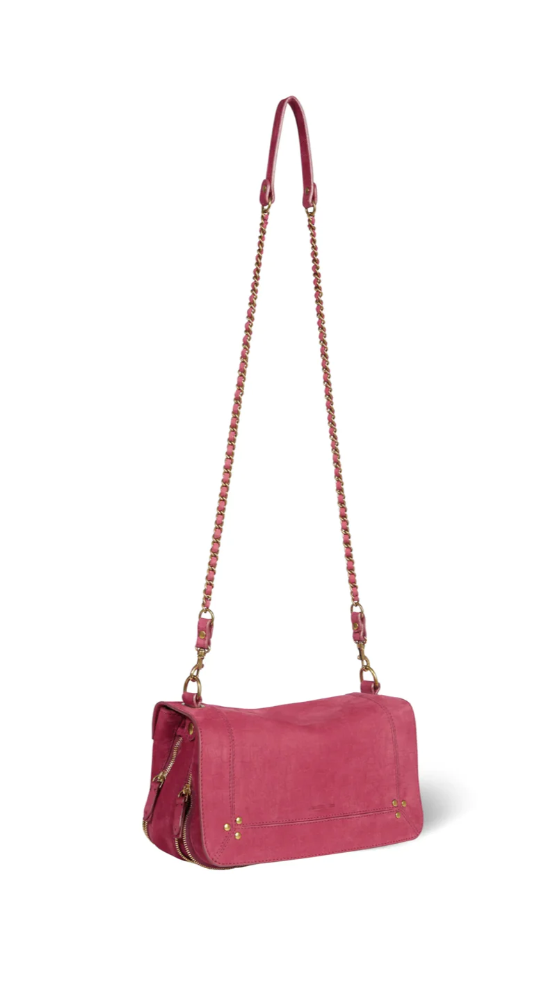 JEROME DREYFUSS - Bobi - Imprim�� Croco Framboise