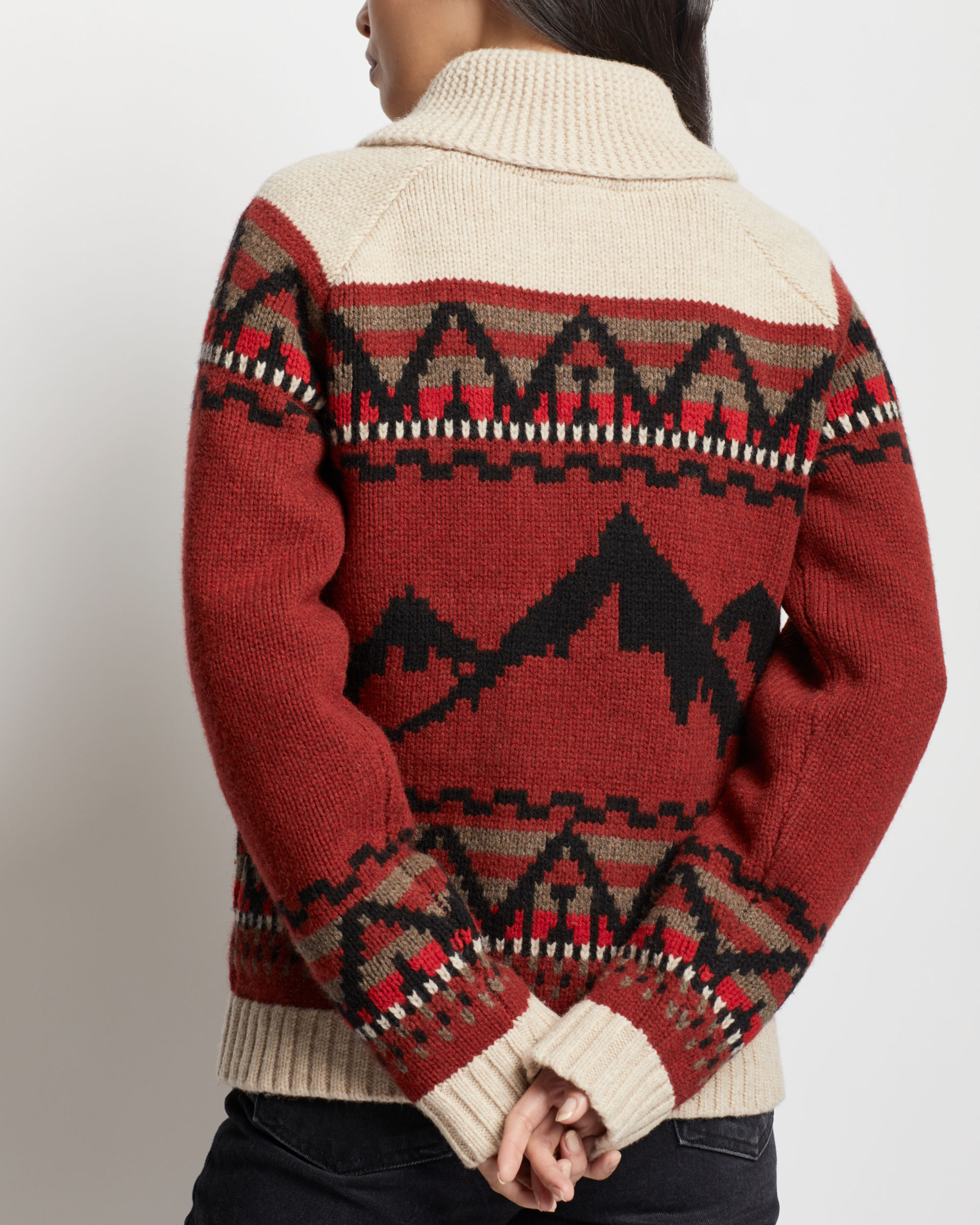 WOMEN'S ALPINE LAMBSWOOL ZIP CARDIGAN