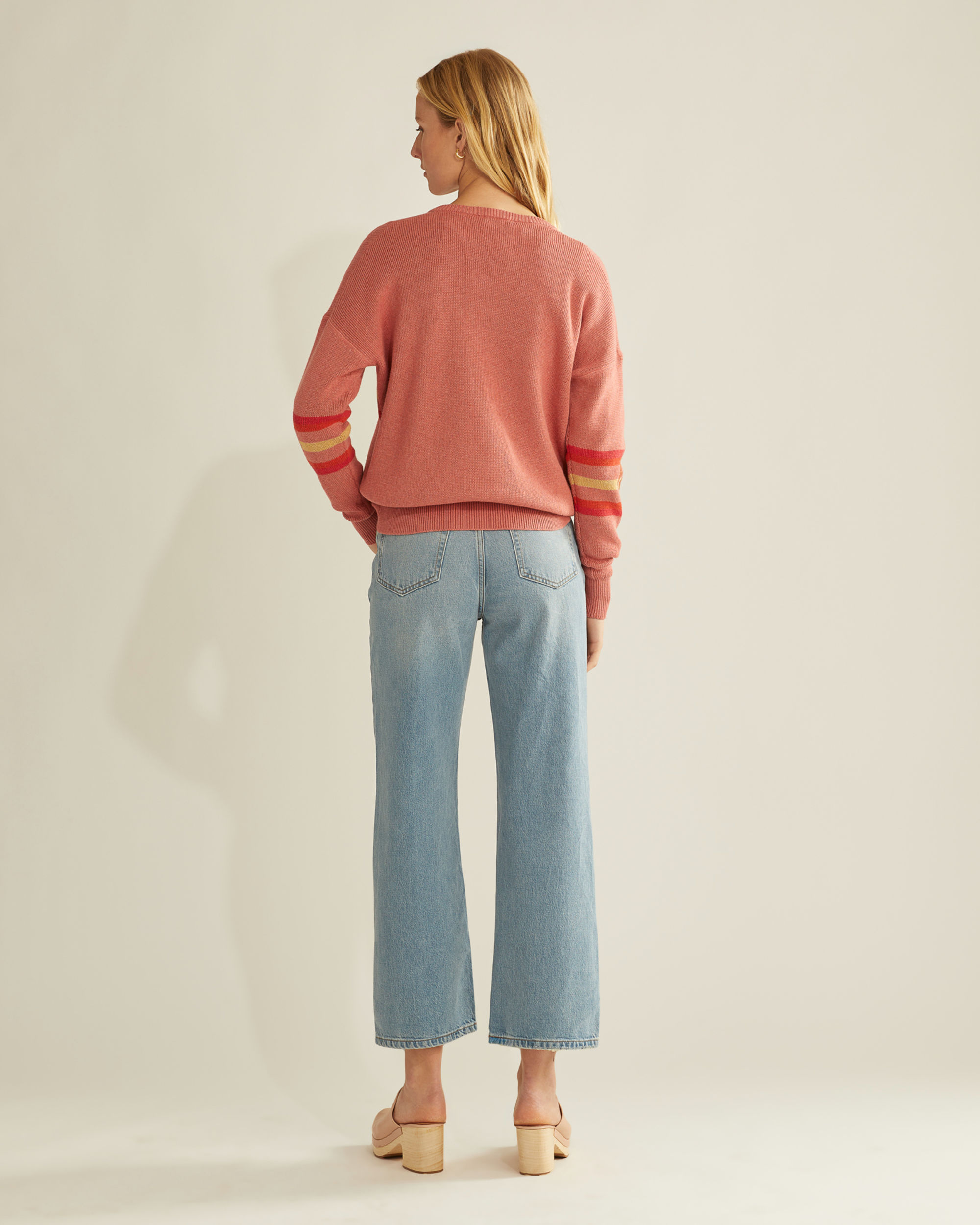 WOMEN'S GRAPHIC COTTON PULLOVER