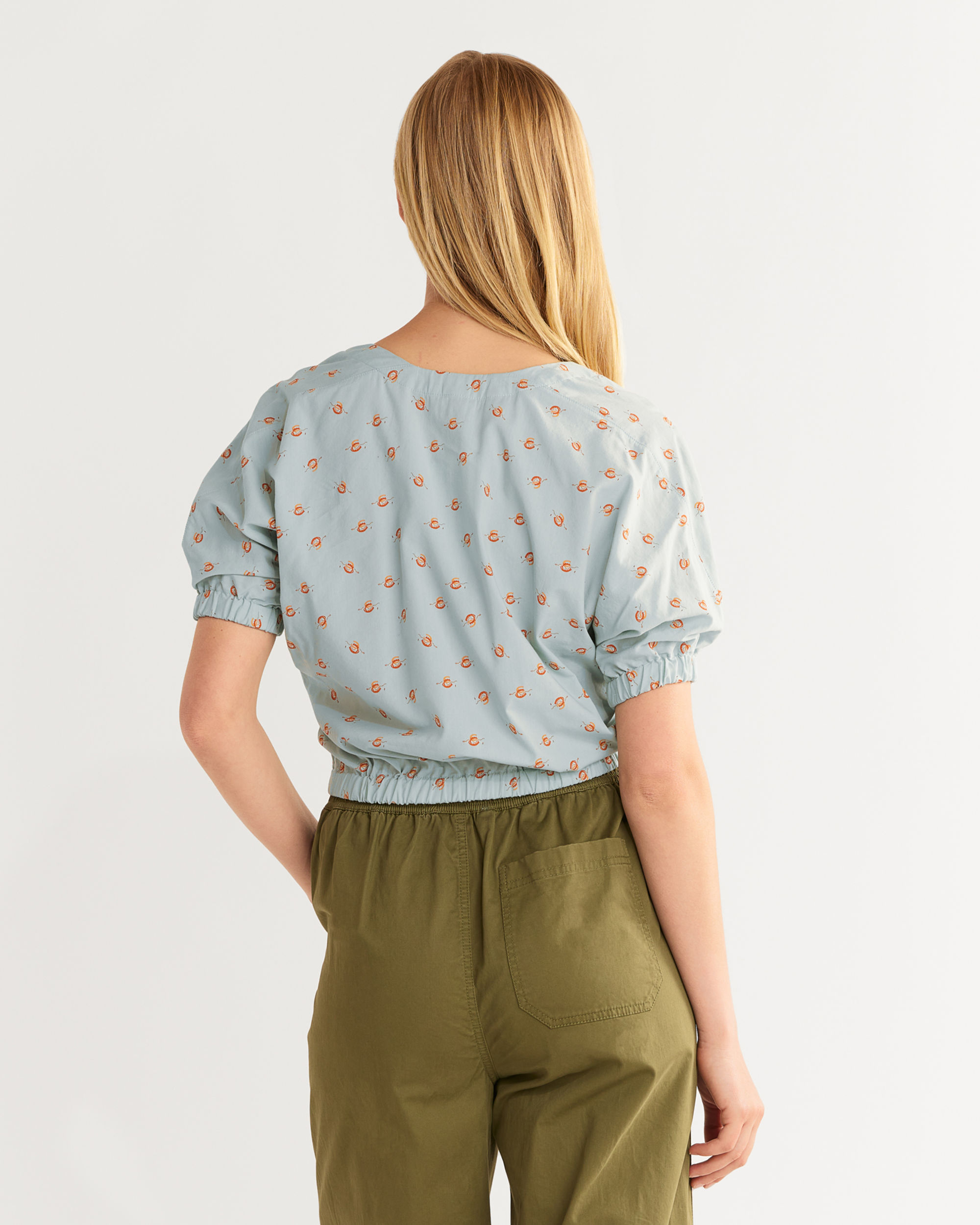 WOMEN'S DOLMAN-SLEEVE TOP