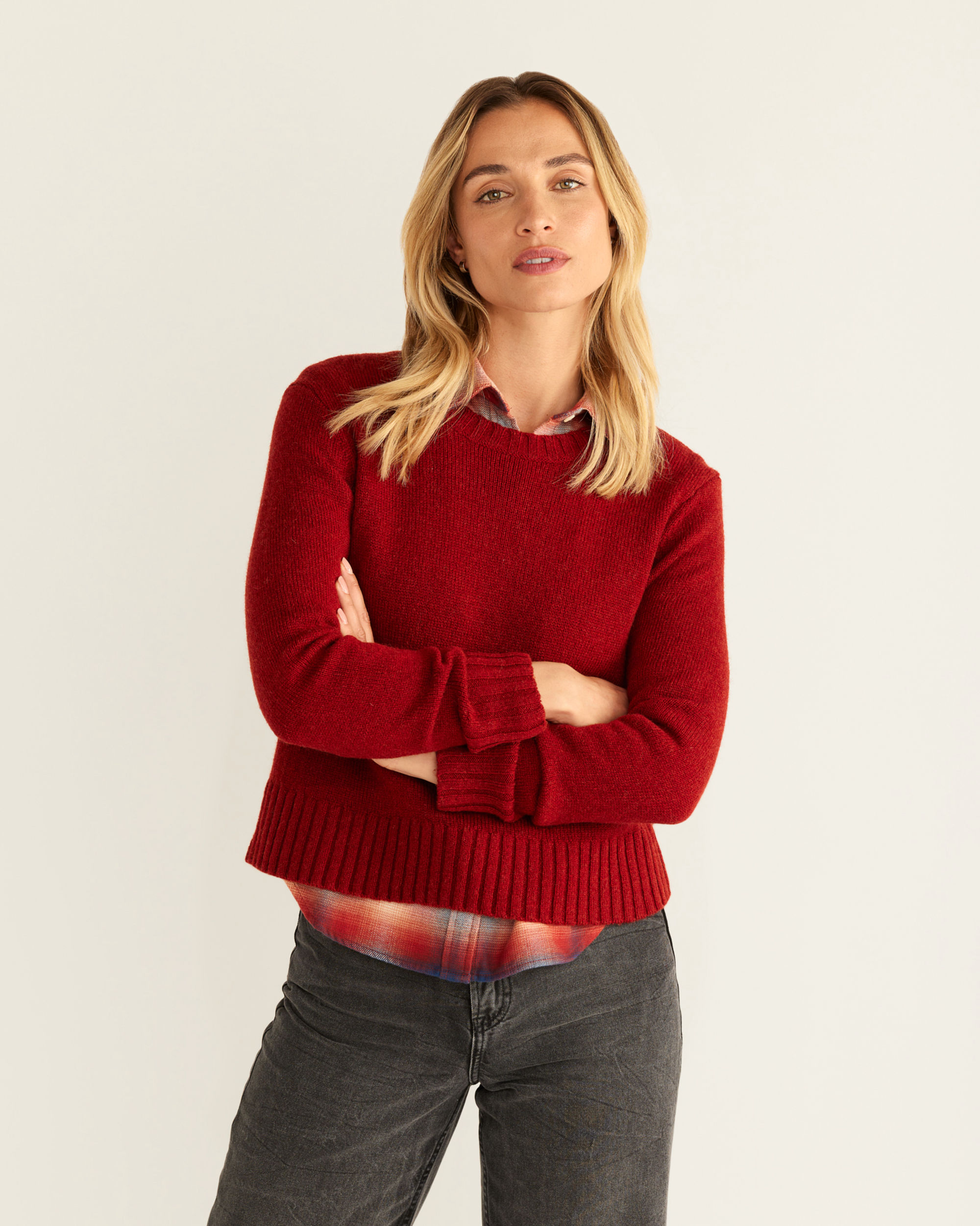 WOMEN'S SHETLAND COLLECTION CREWNECK