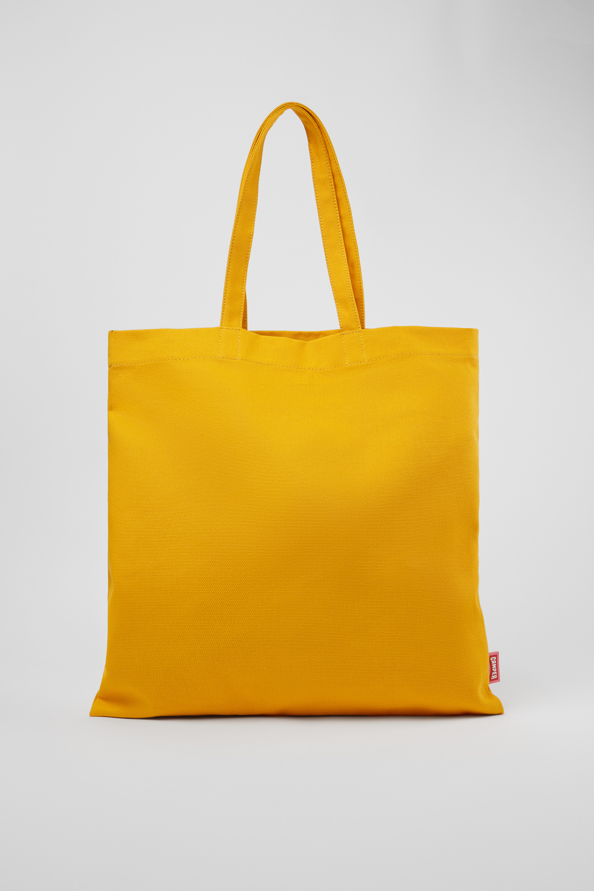 ConMigo - Orange recycled cotton tote bag