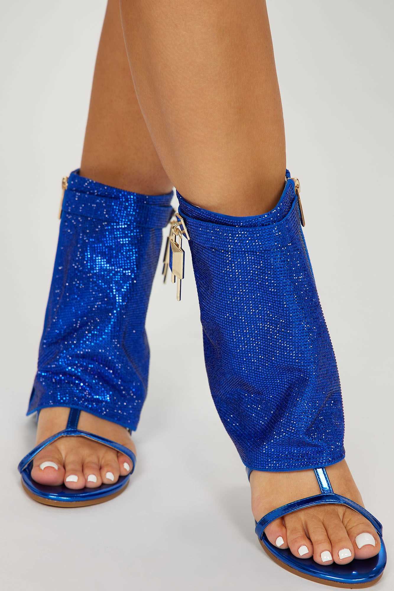 Don t Worry I Got It Flat Sandals   Blue