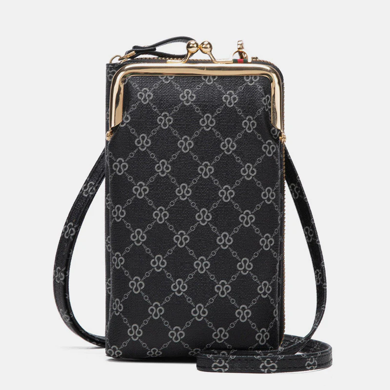 Small Crossbody Phone Bag Lightweight PU Leather Shoulder Purses Clutch Wallet