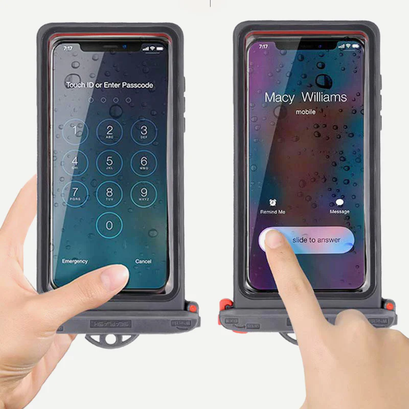 Universal Waterproof Phone Case IPX8 Cellphone Dry Bag for Vacation