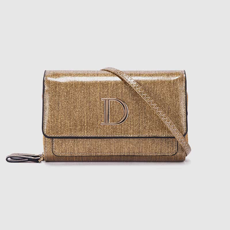 Women's Small Crossbody Purse Handbag Glitter Shoulder Phone Bag