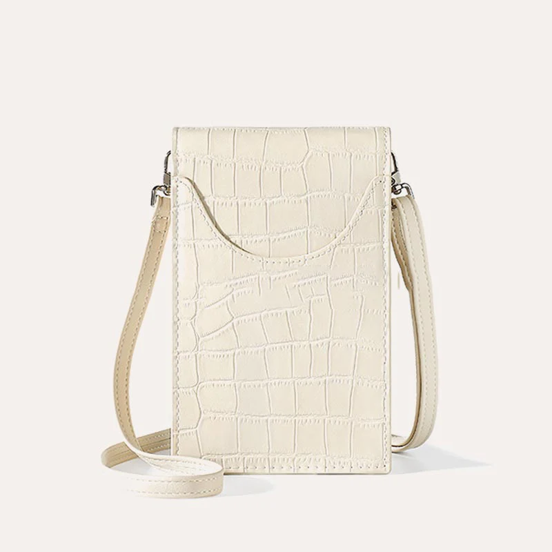 Crossbody Cell Phone Purse Women Mini PU Shoulder Bag Phone Bag