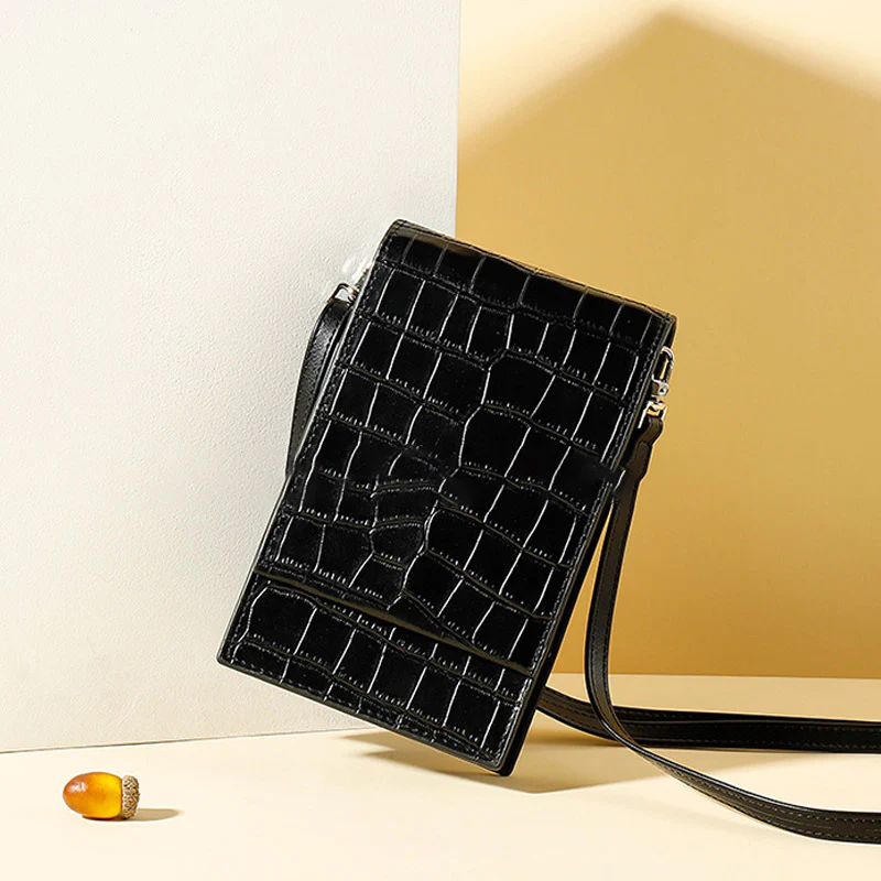 Crossbody Cell Phone Purse Women Mini PU Shoulder Bag Phone Bag