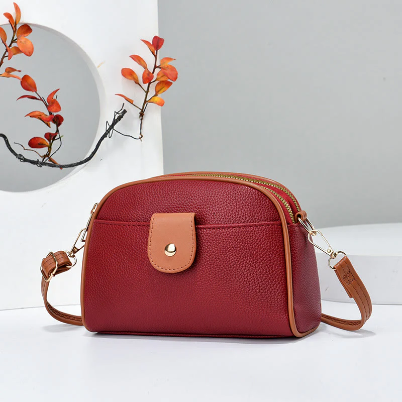 Soft Phone Bag For Women Elegant Detachable Strap Crossbody Bag