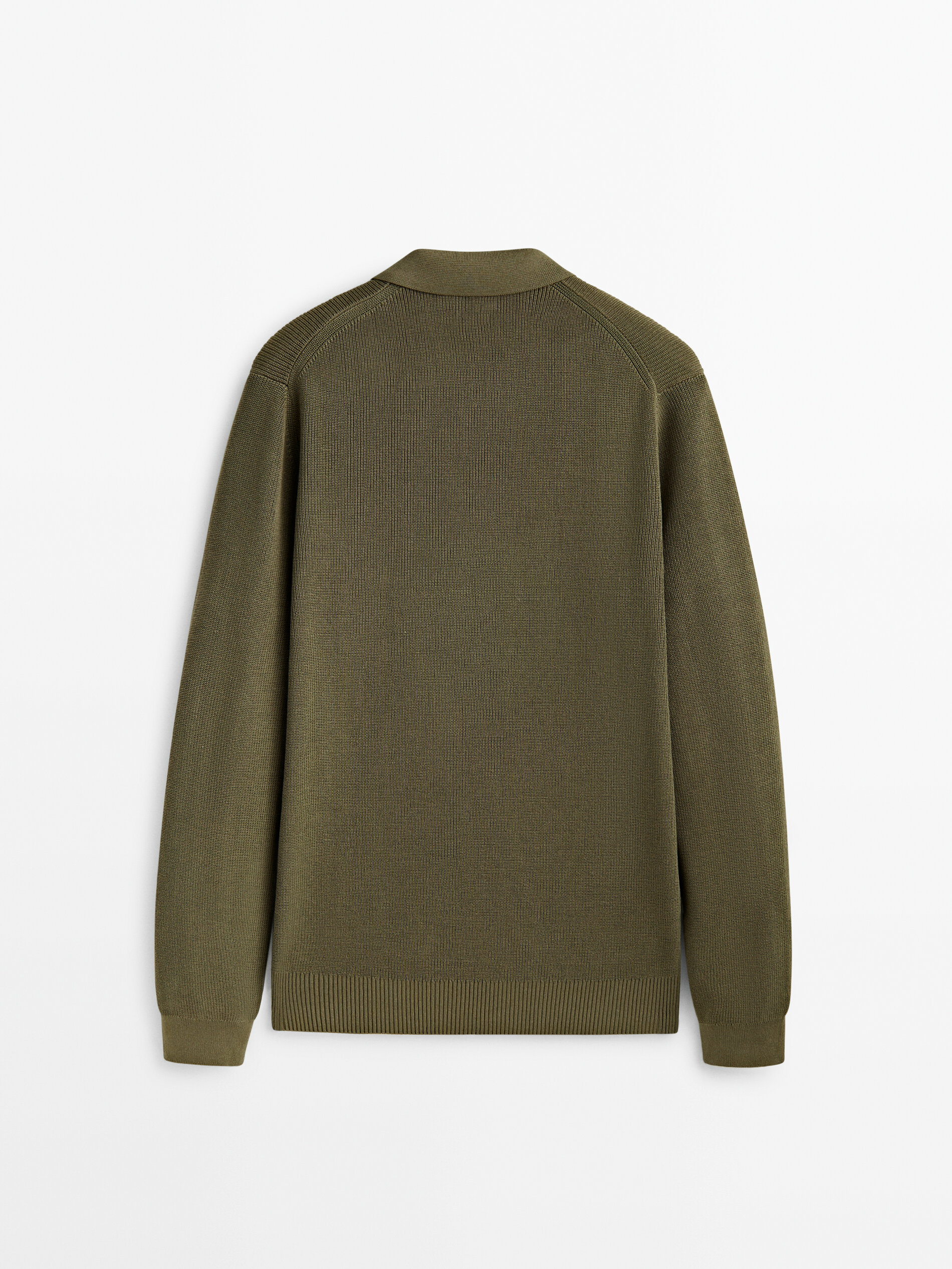 Jersey polo estructura algodon - KAKI CLARO