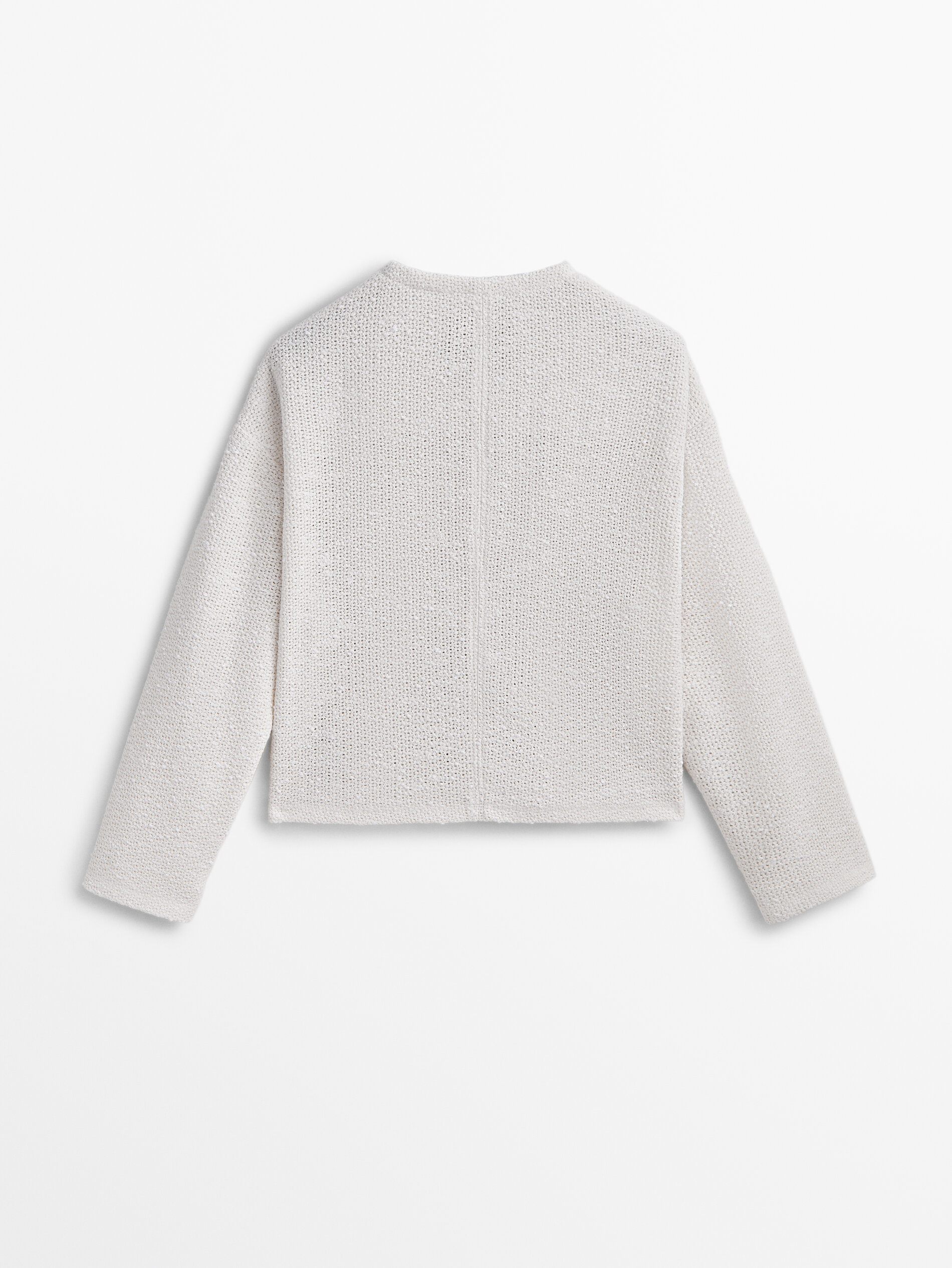 Chaqueta corta estructura - CRUDO