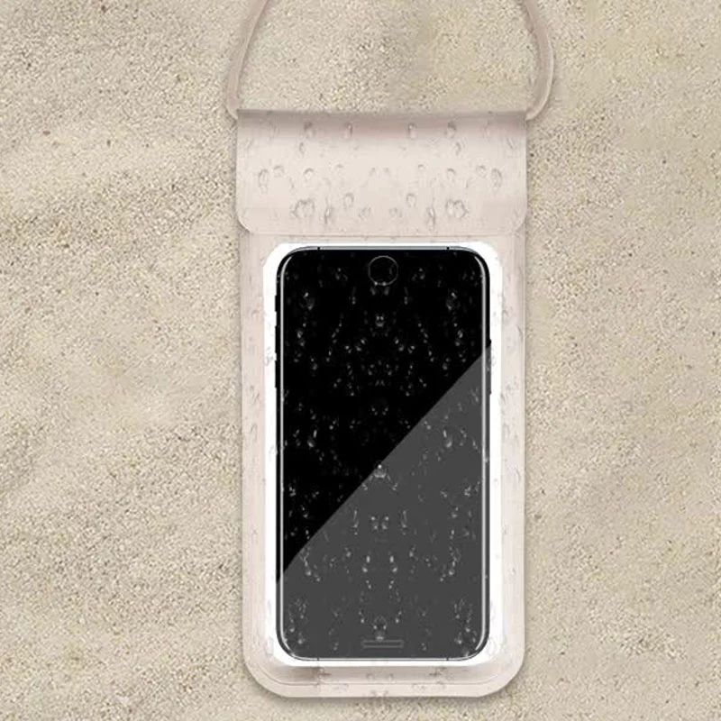 Universal IPX8 Waterproof Sandproof Phone Bag Phone Pouch Underwater Case